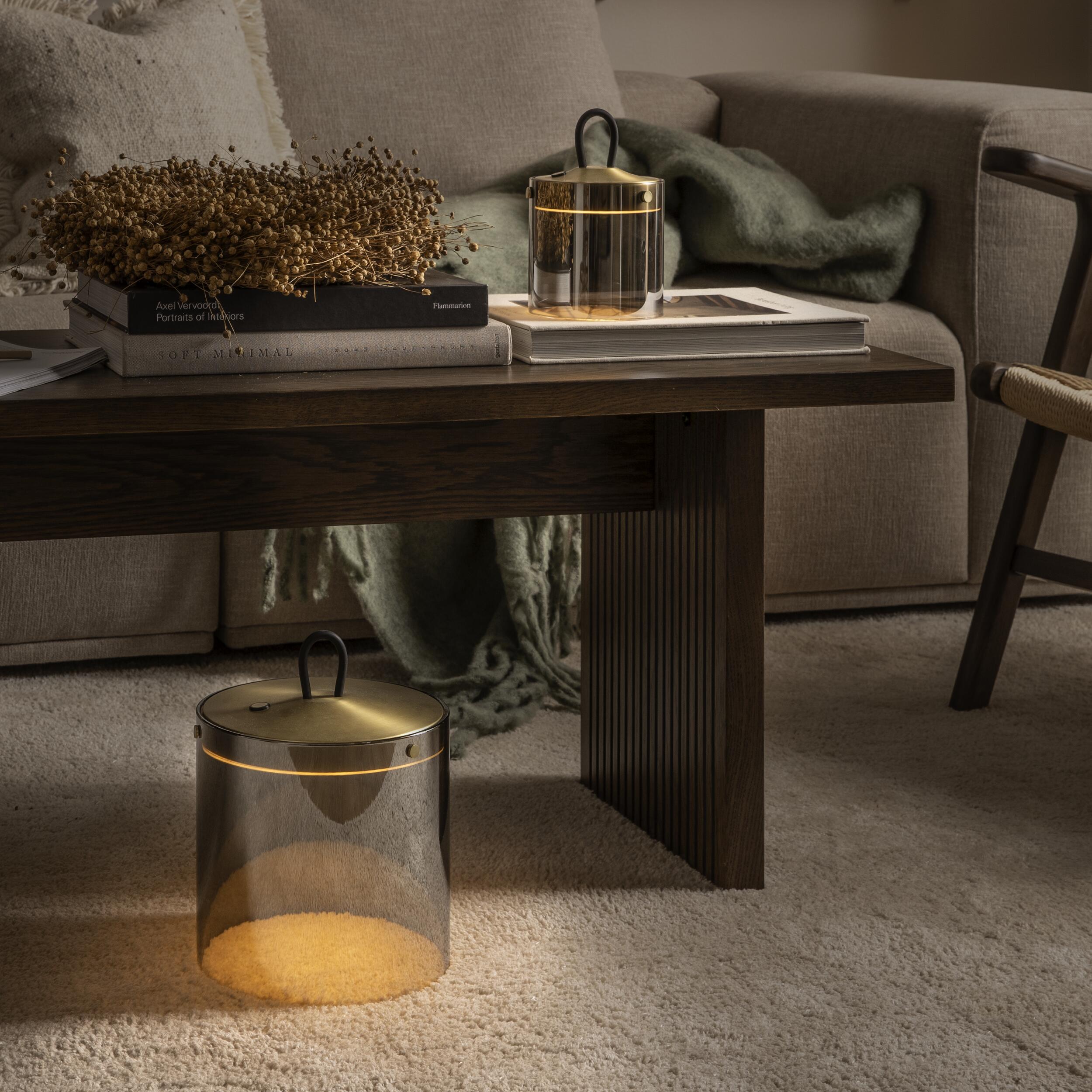 Mesto Bordlampe genopladelig 