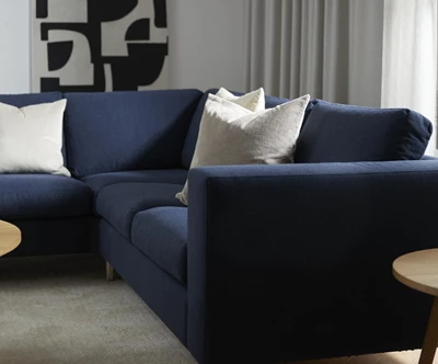FLEX sofa med pufafslutning