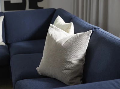 FLEX sofa med pufafslutning