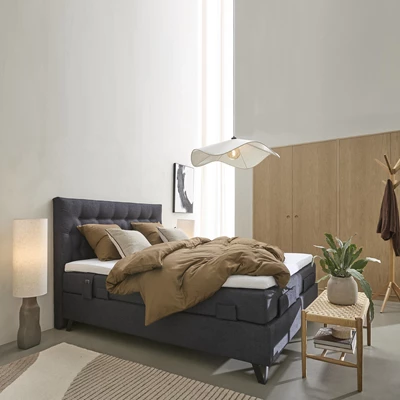 Wonderland 412 W8 inkl. topmadras, 210 x 210 cm elevationsseng