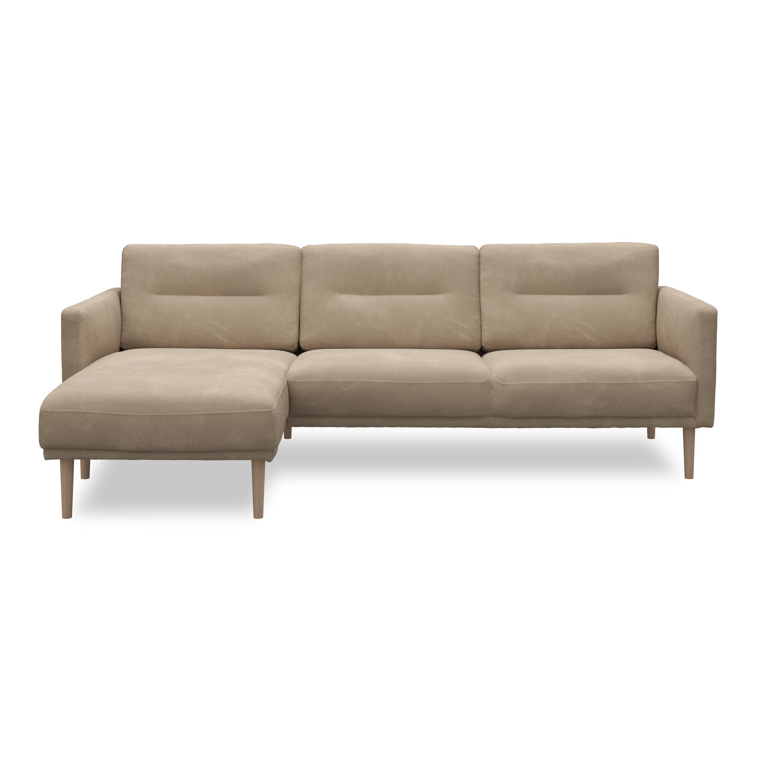 Larvik venstrevendt sofa med chaiselong 