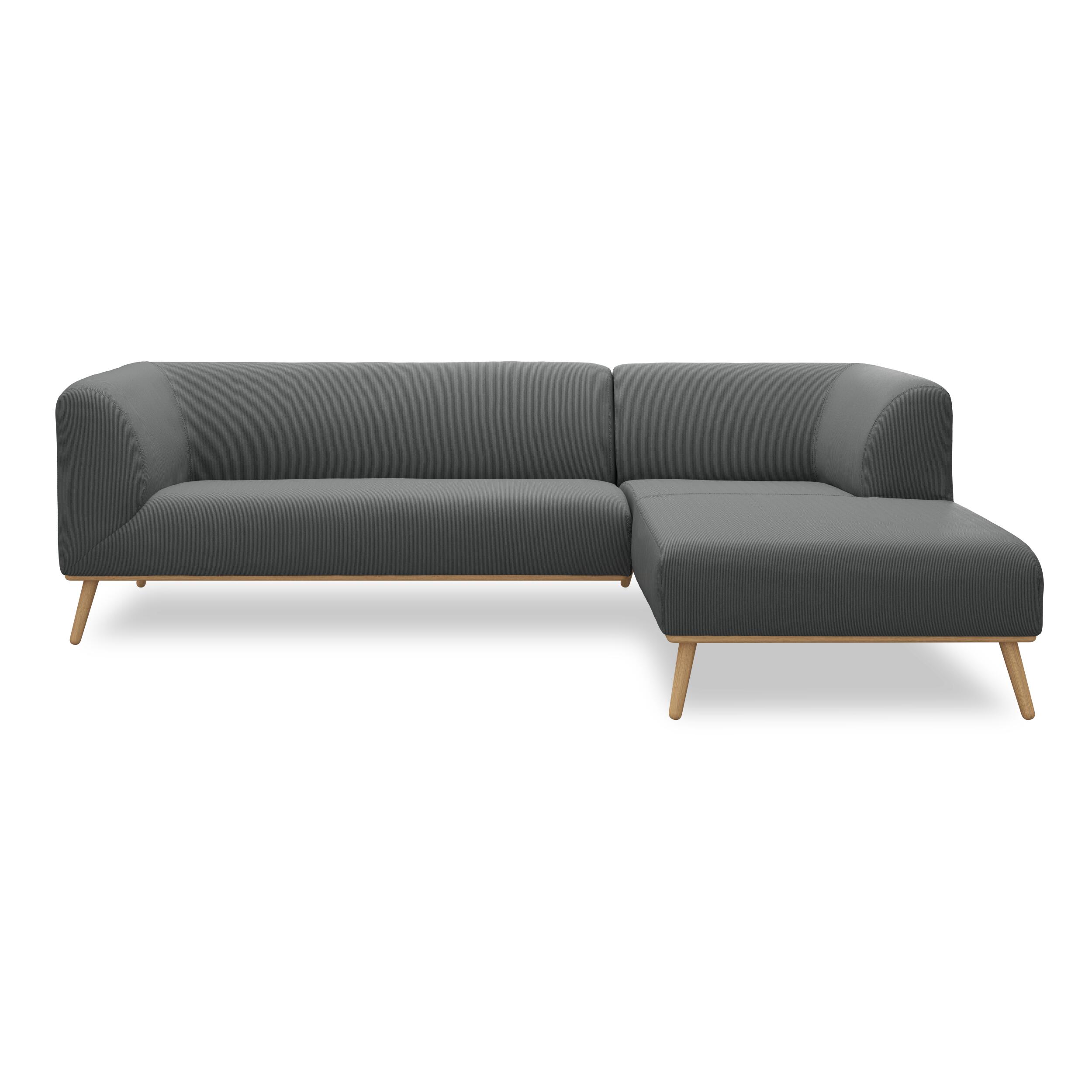 Land højrevendt sofa med chaiselong 