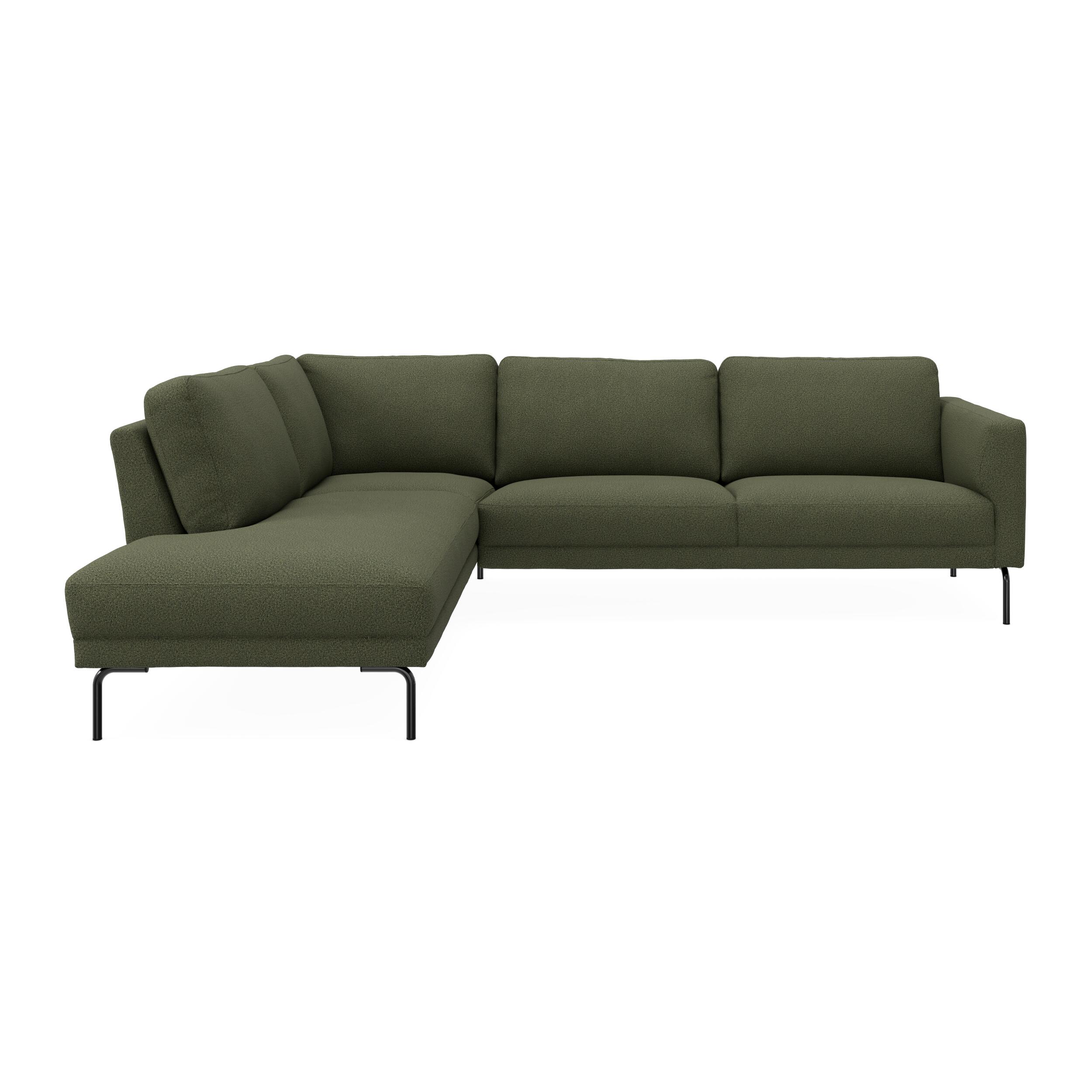 Springfield venstrevendt hjørnesofa med pufafslutning 