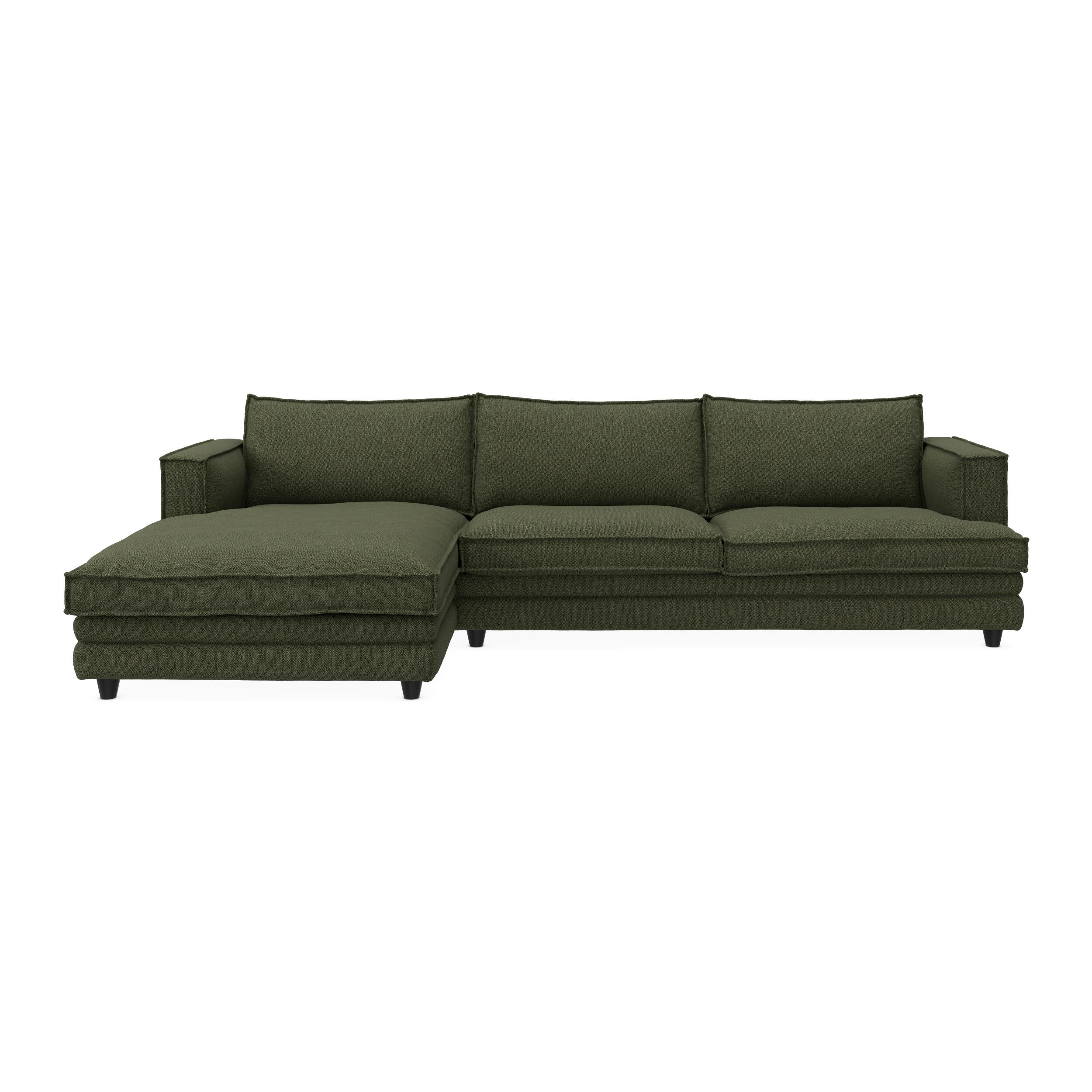 Agir venstrevendt sofa med chaiselong 