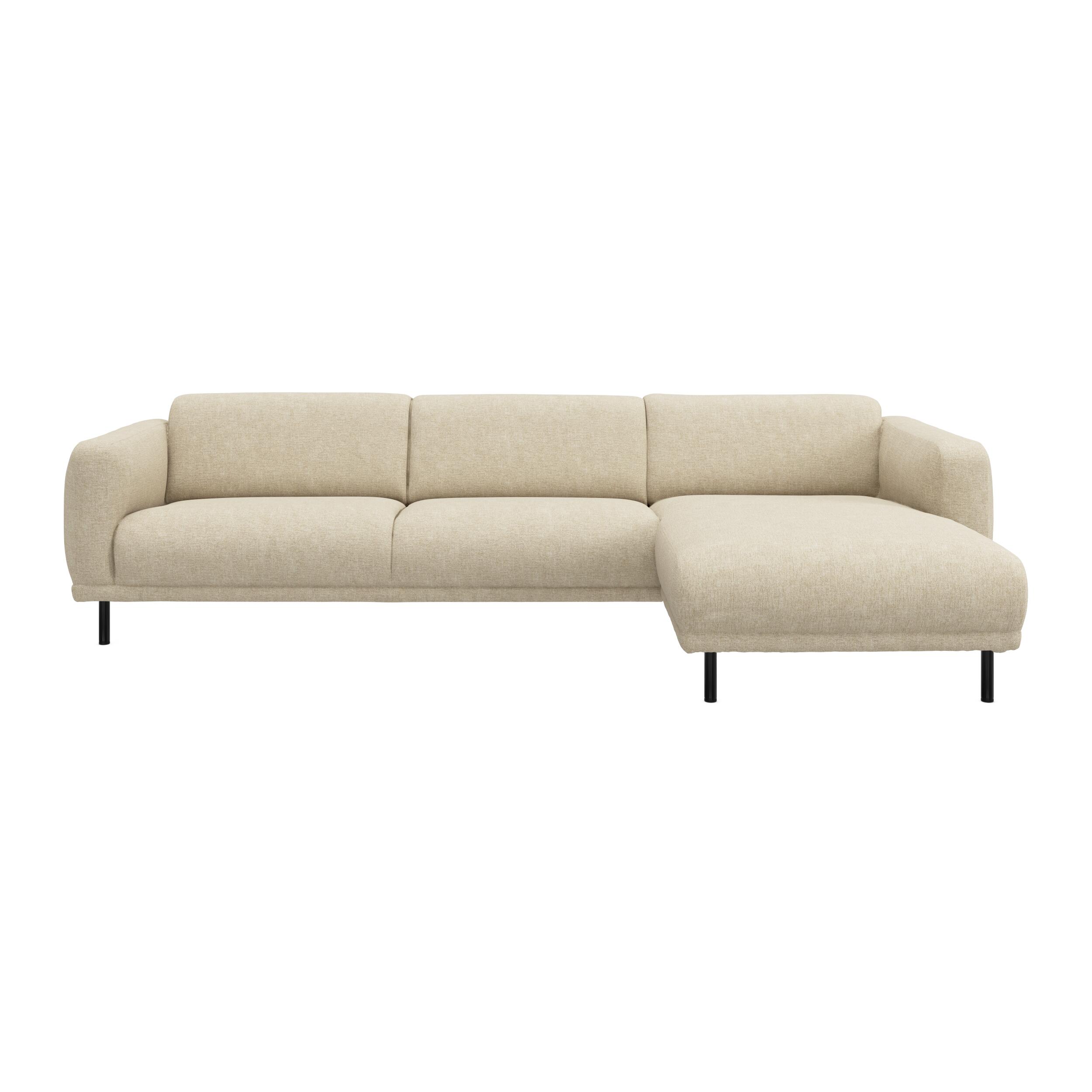 Parker højrevendt sofa med chaiselong 