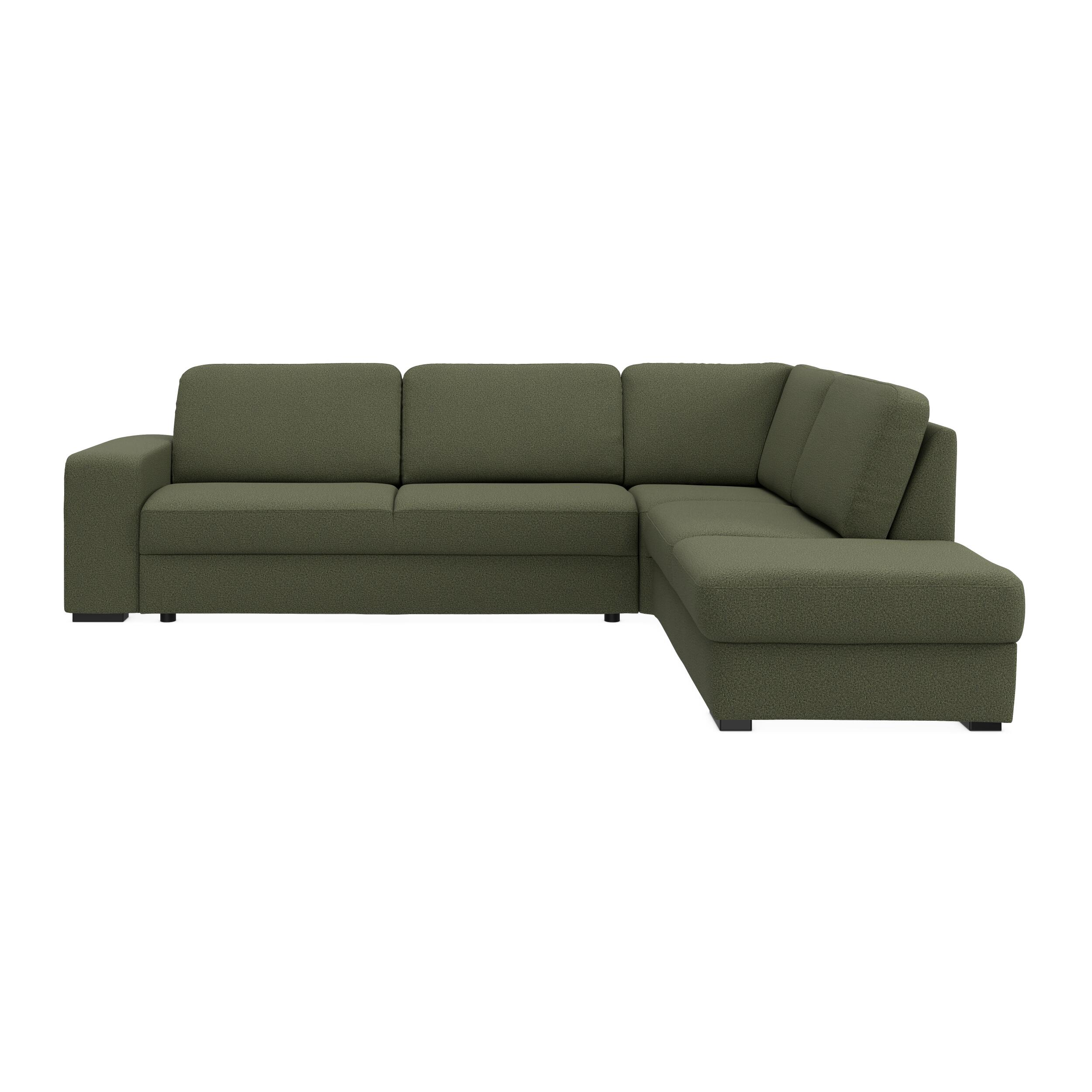 Molino højrevendt hjørnesofa med pufafslutning 