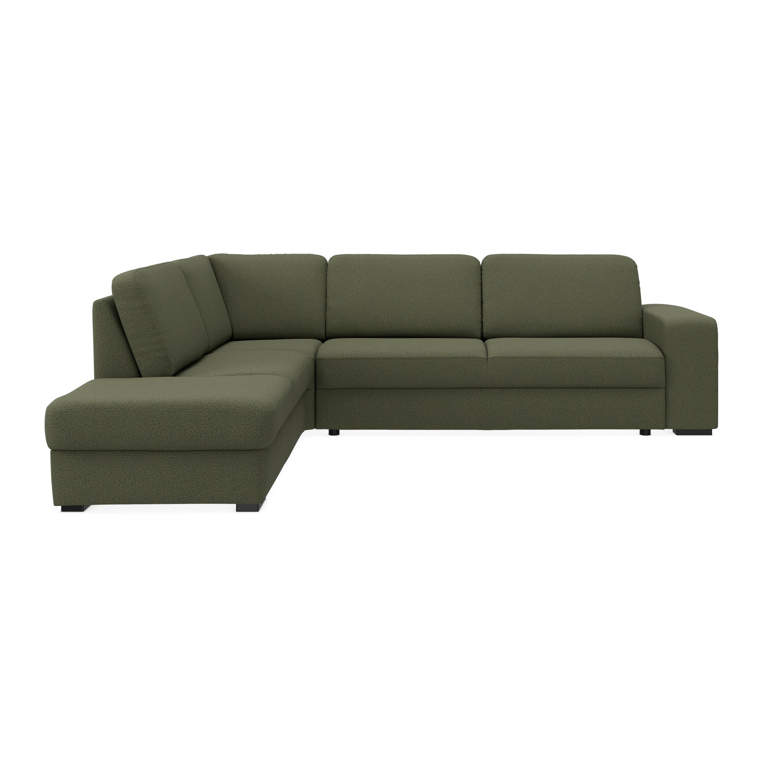 Molino venstrevendt hjørnesofa med pufafslutning 