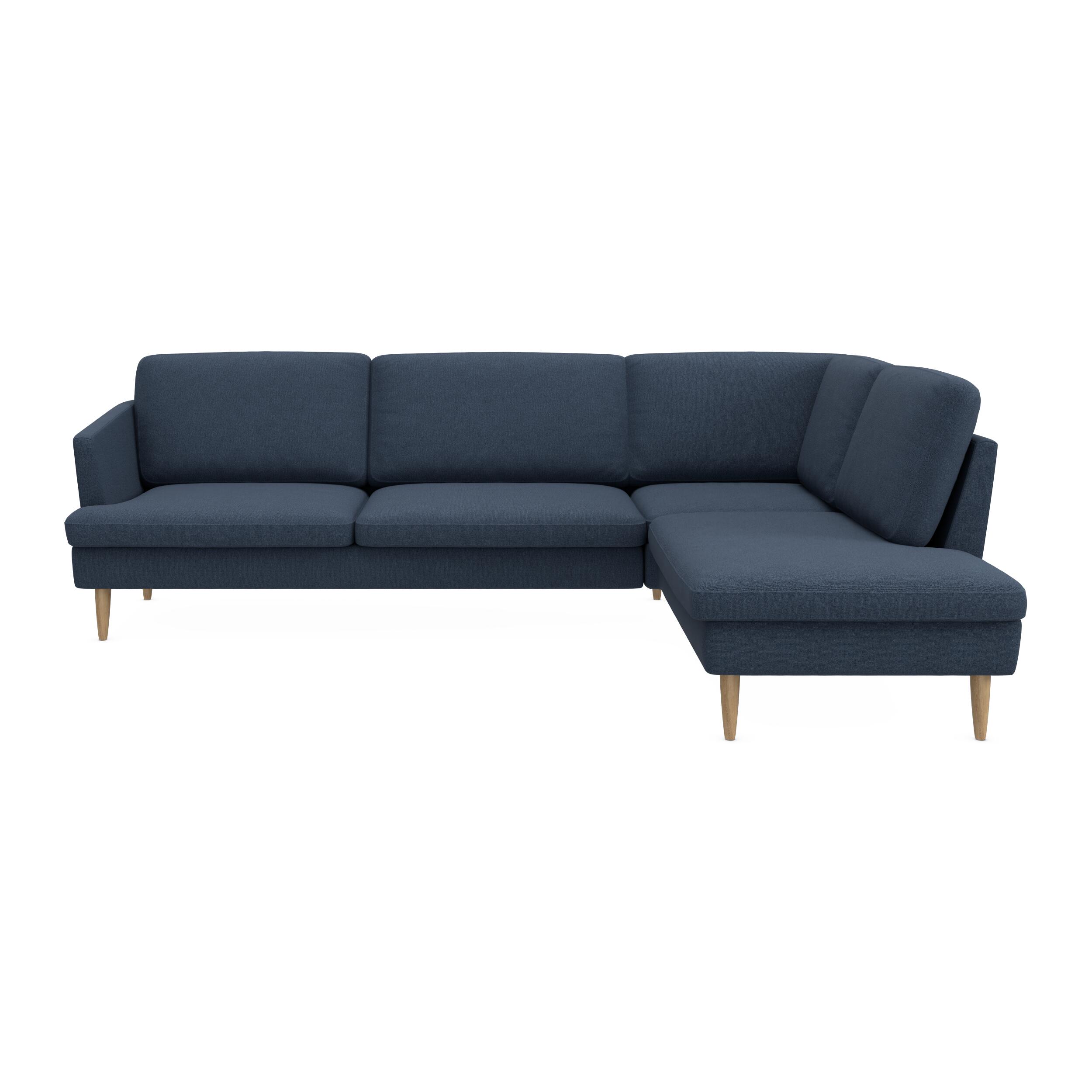 Timian højrevendt hjørnesofa med pufafslutning 