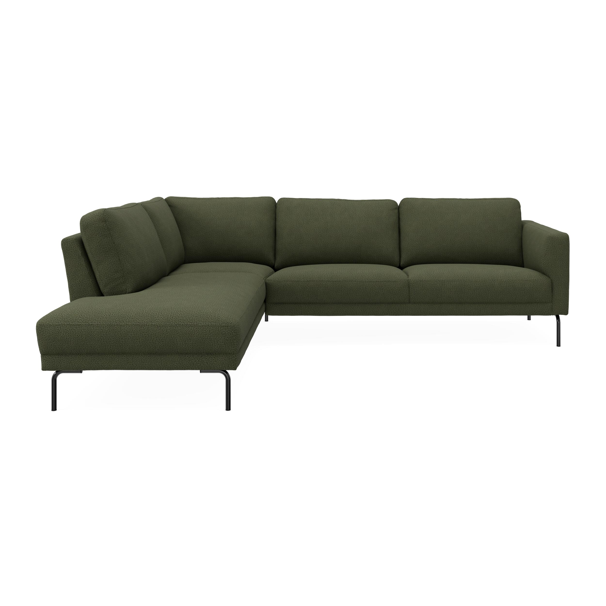 Springfield venstrevendt hjørnesofa med pufafslutning 