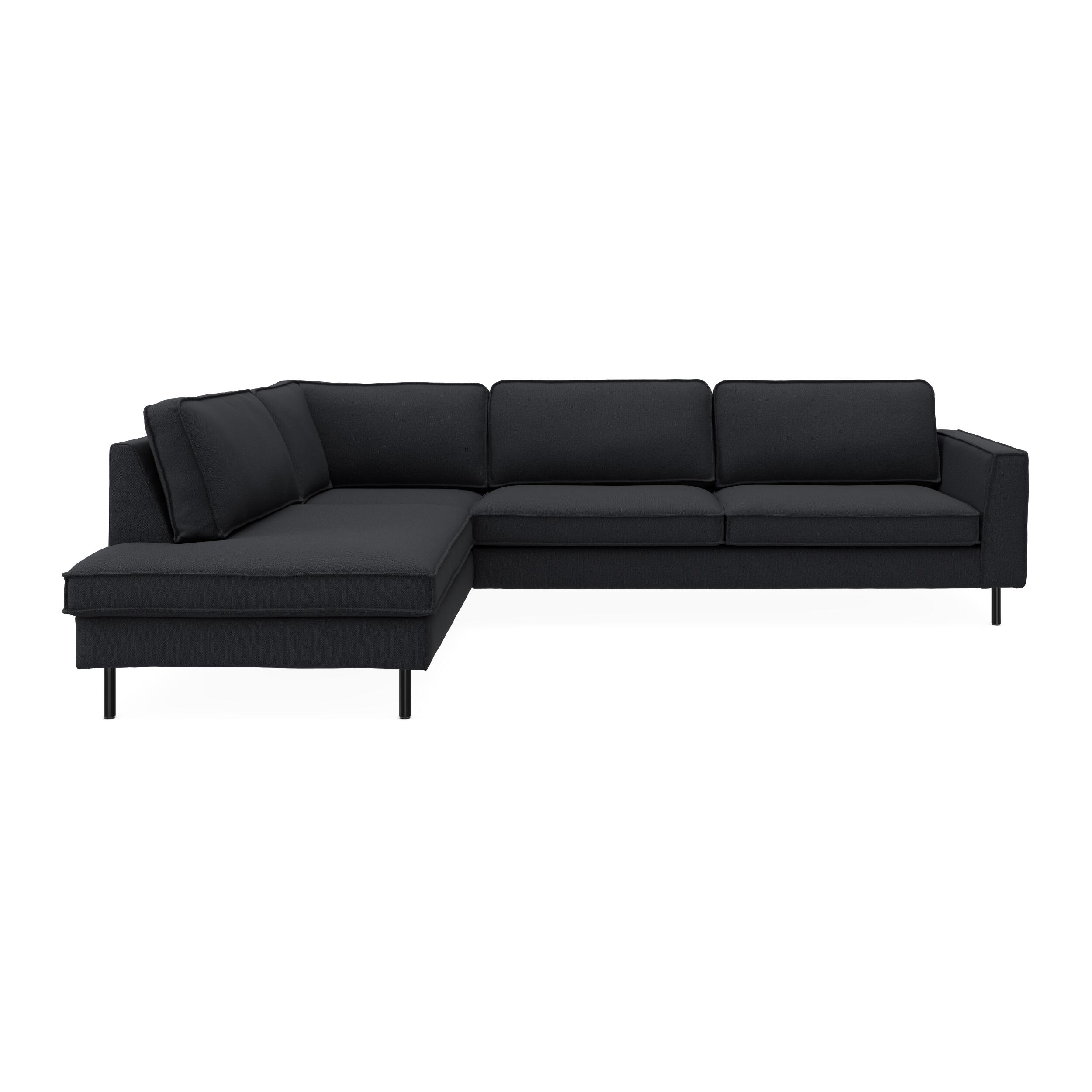 Scott venstrevendt hjørnesofa med pufafslutning 