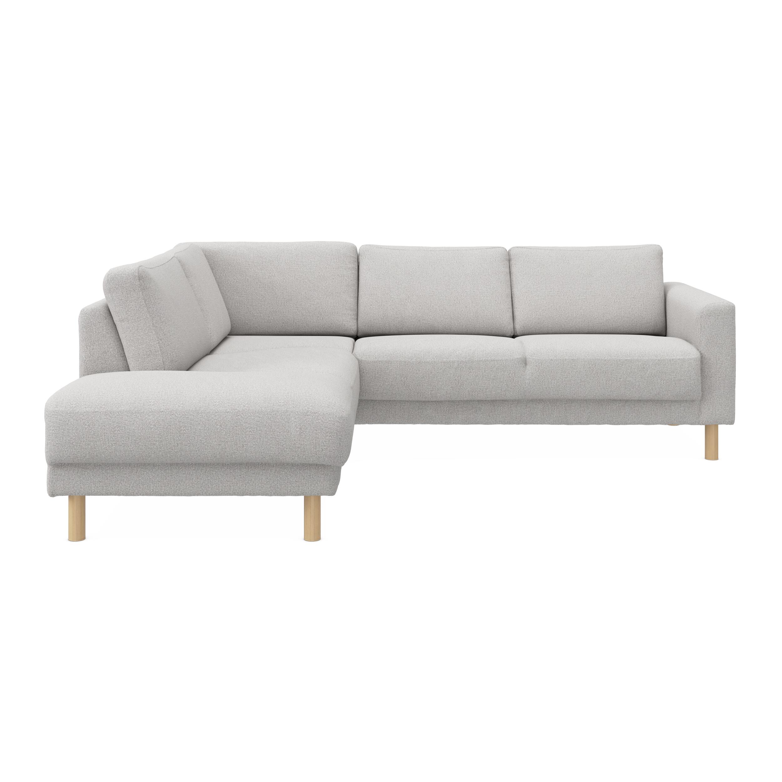 cleveland venstrevendt sofa med pufafslutning 