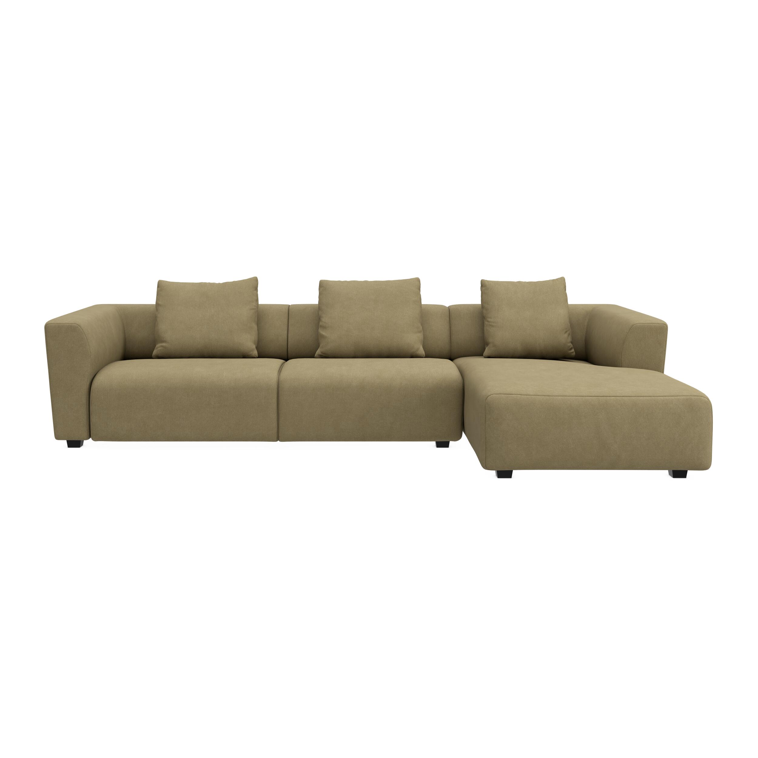 Solaro højrevendt sofa med chaiselong 