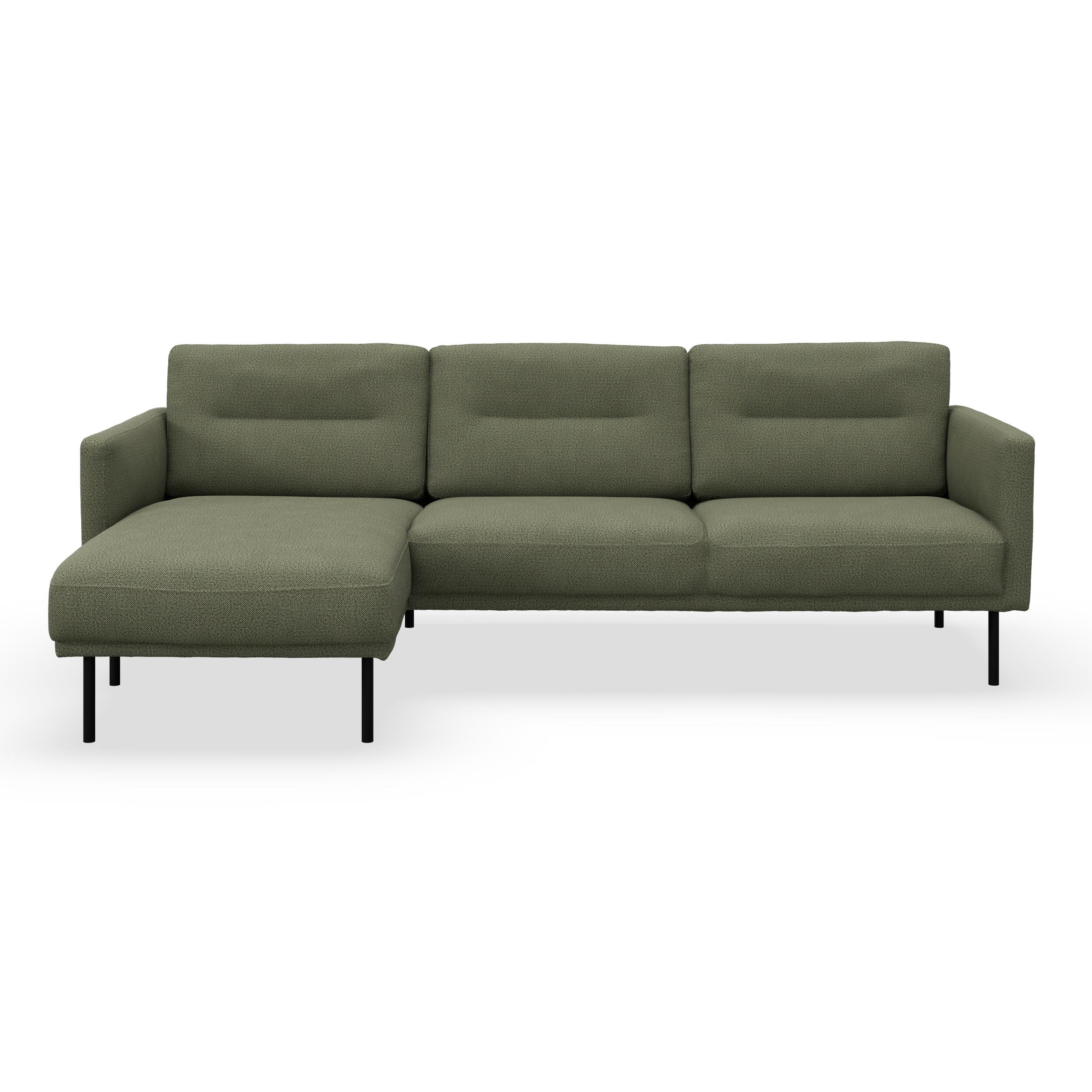 Larvik venstrevendt sofa med chaiselong 