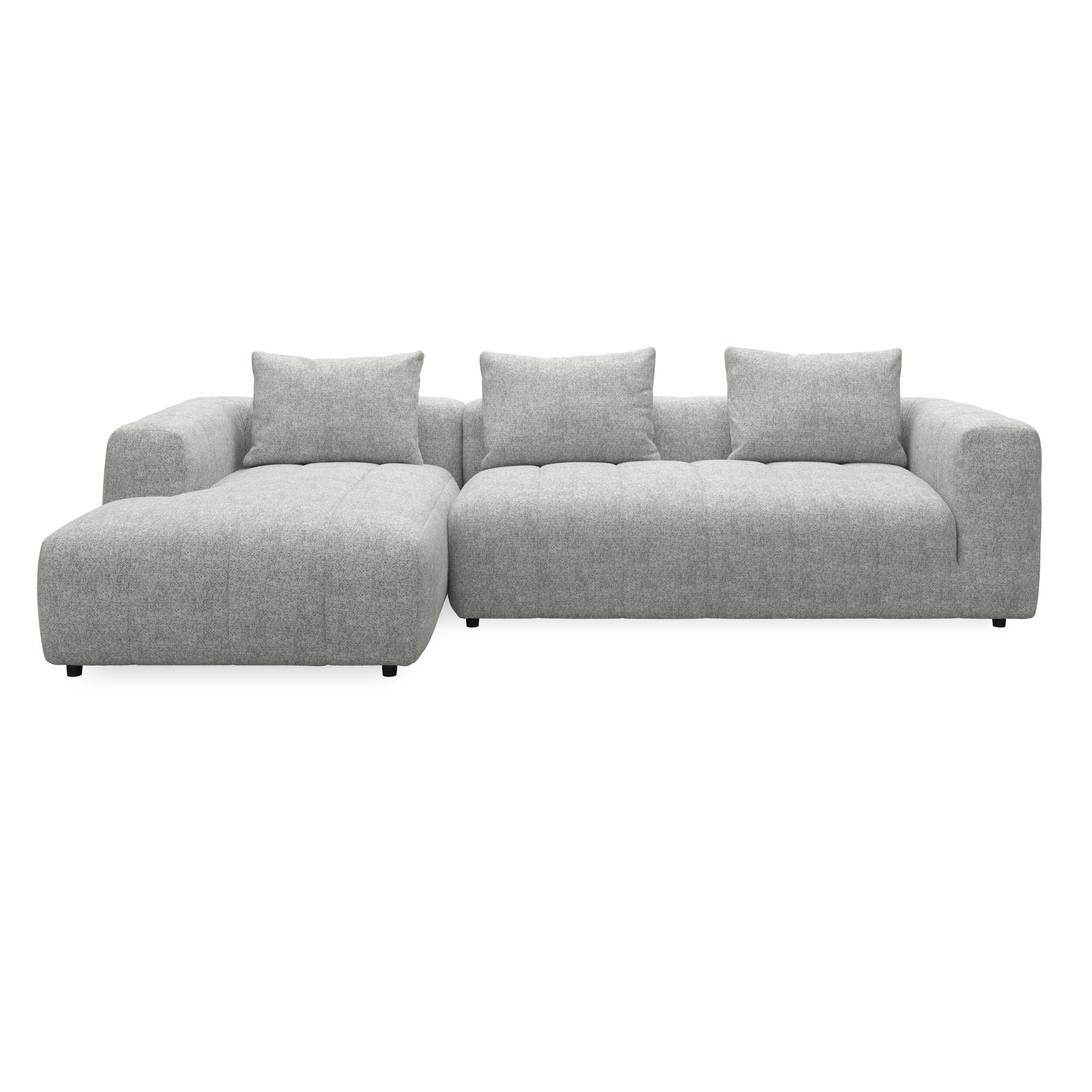 Ingvar venstrevendt sofa med chaiselong 