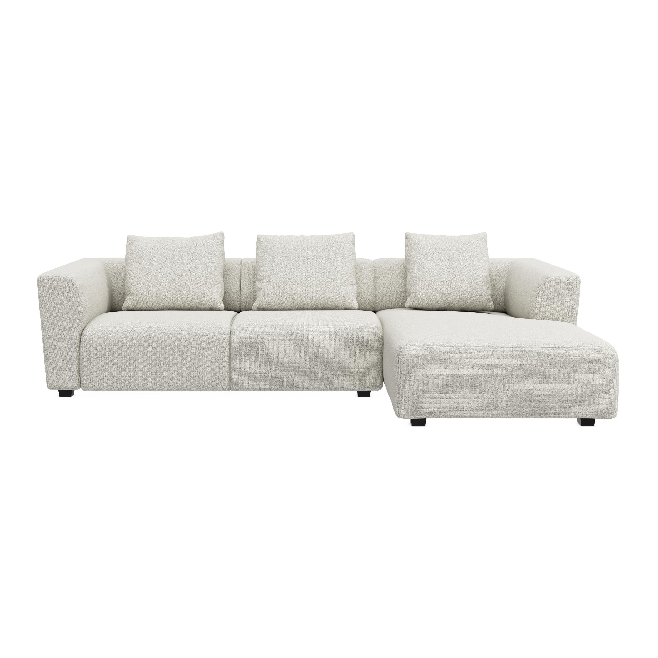 Solaro højrevendt sofa med chaiselong 