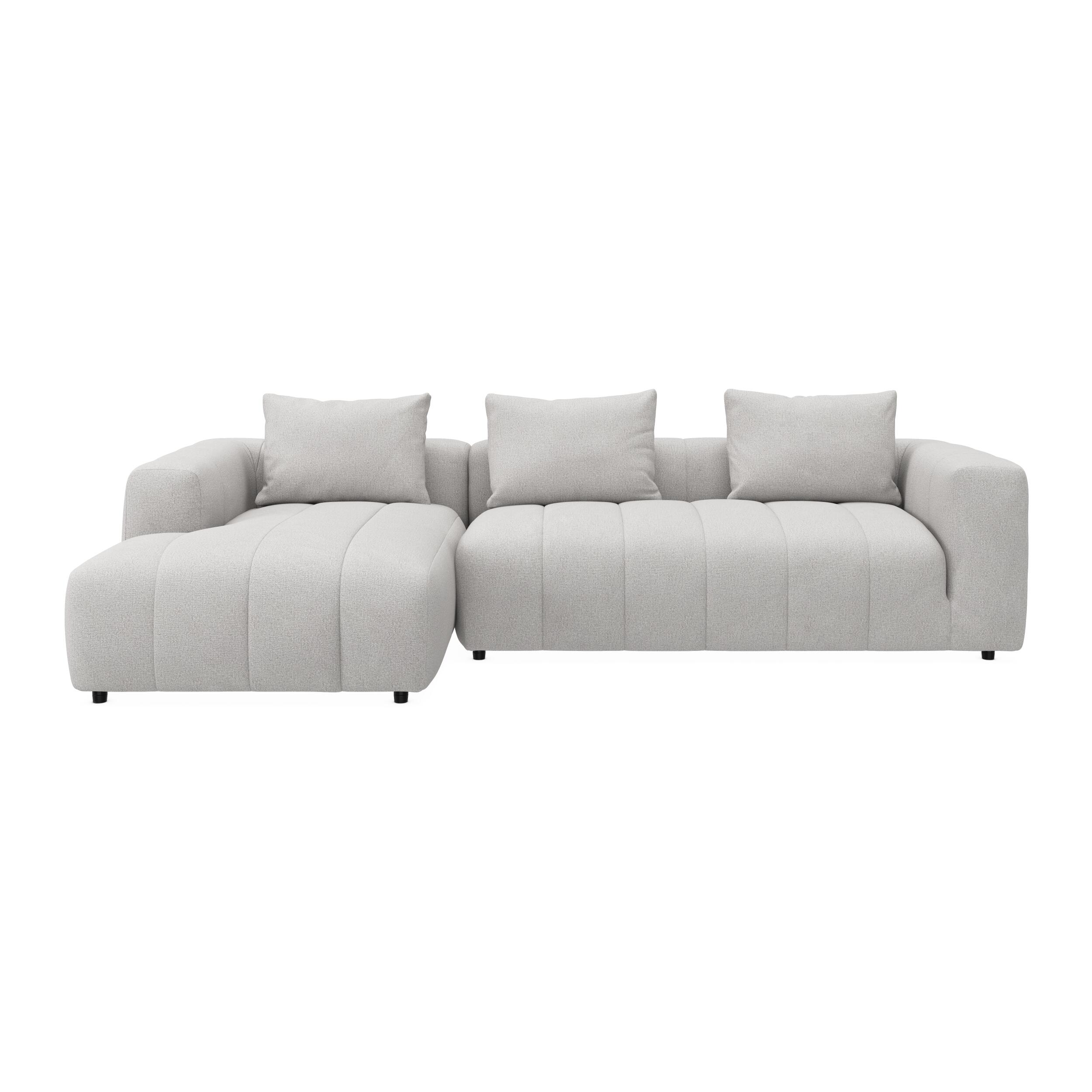 Ingvar venstrevendt sofa med chaiselong 