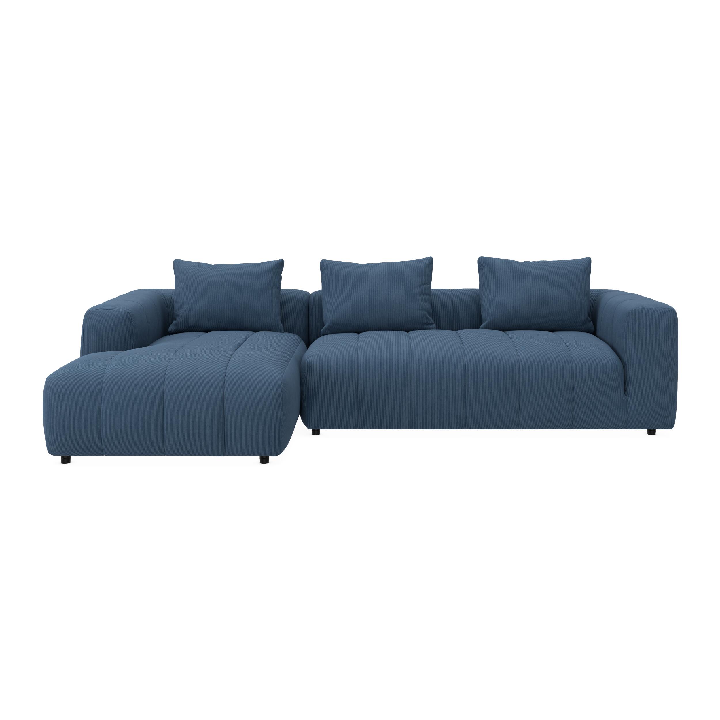 Ingvar venstrevendt sofa med chaiselong 