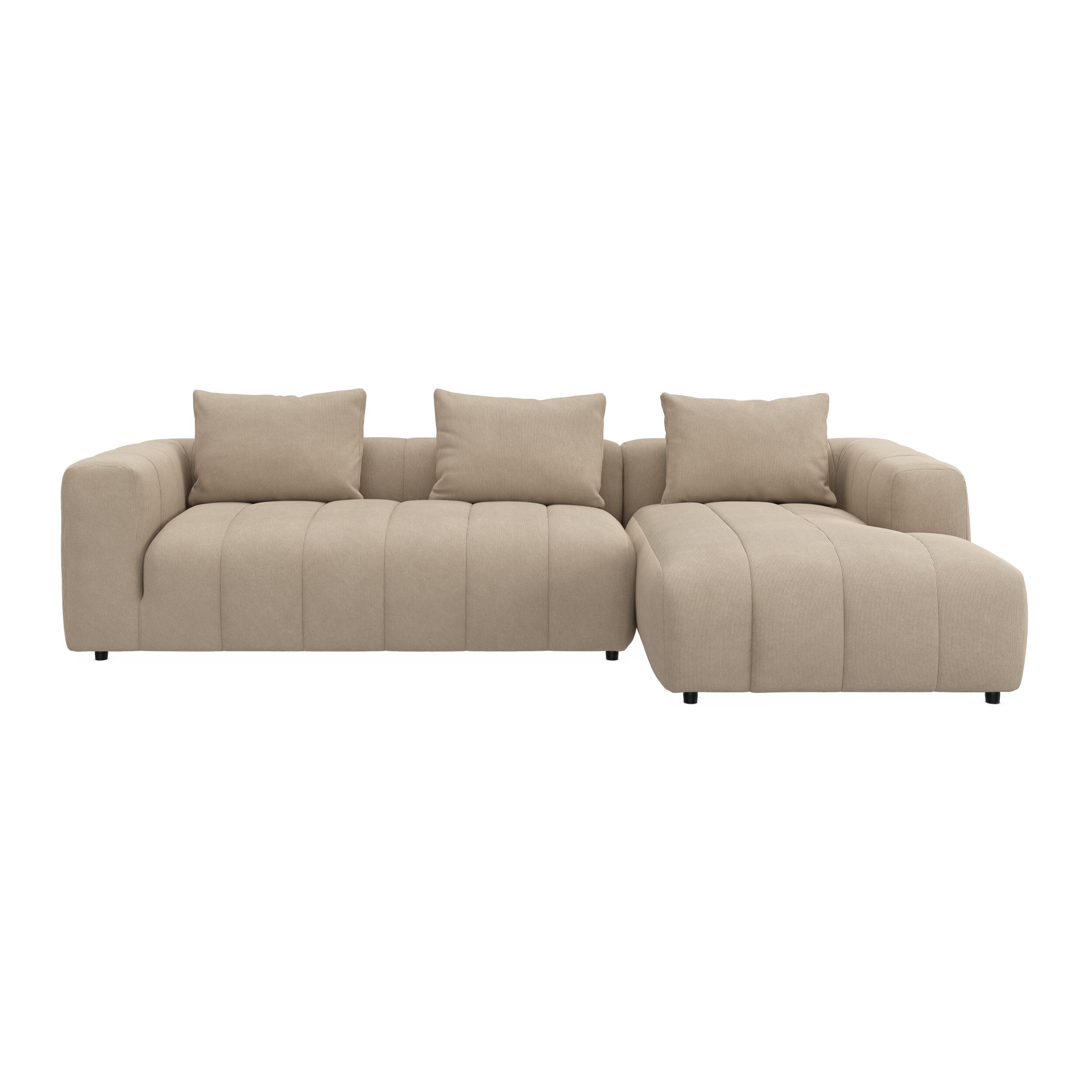 Ingvar højrevendt sofa med chaiselong 
