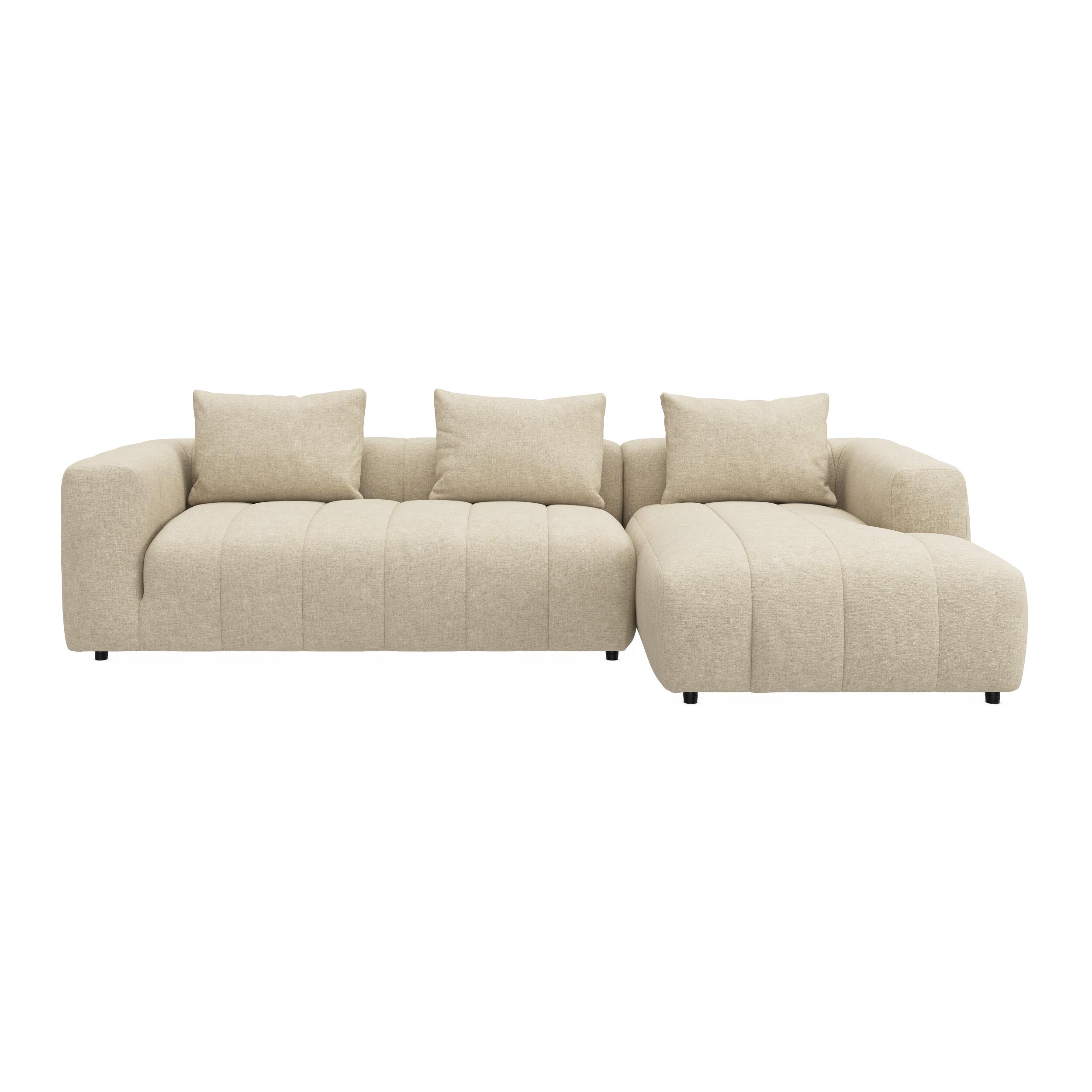 Ingvar højrevendt sofa med chaiselong 