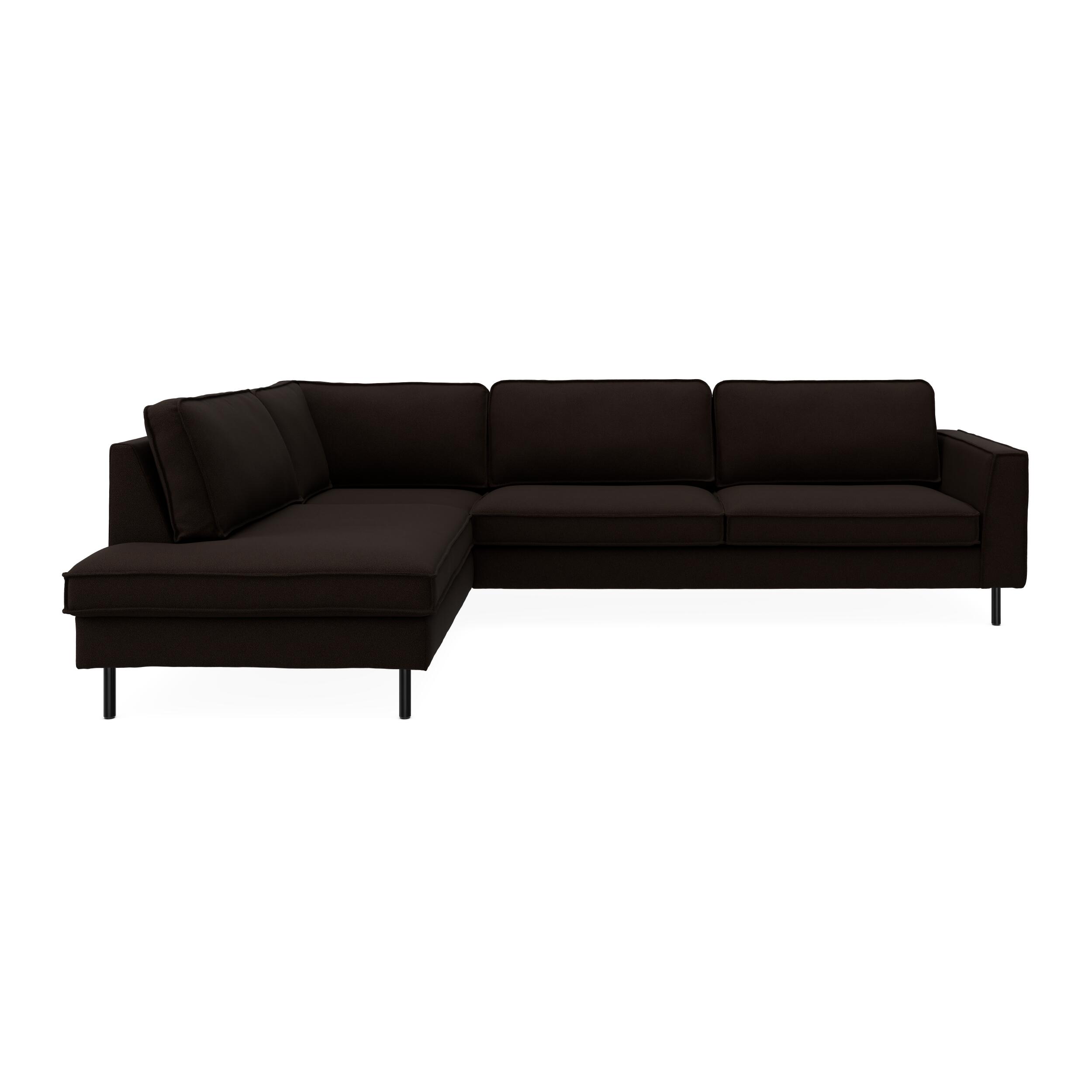 Scott venstrevendt hjørnesofa med pufafslutning 