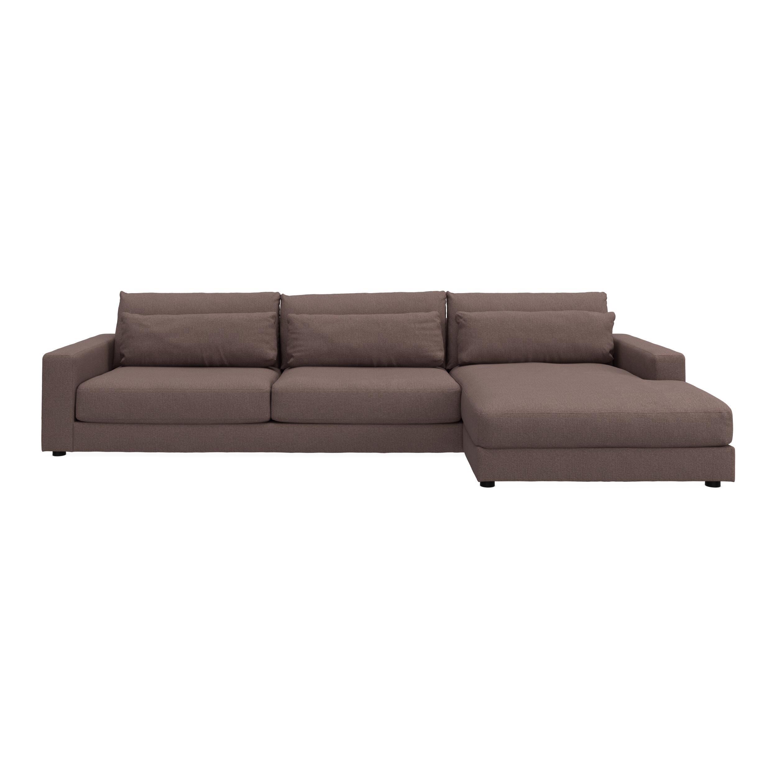 Halmstad højrevendt sofa med chaiselong 