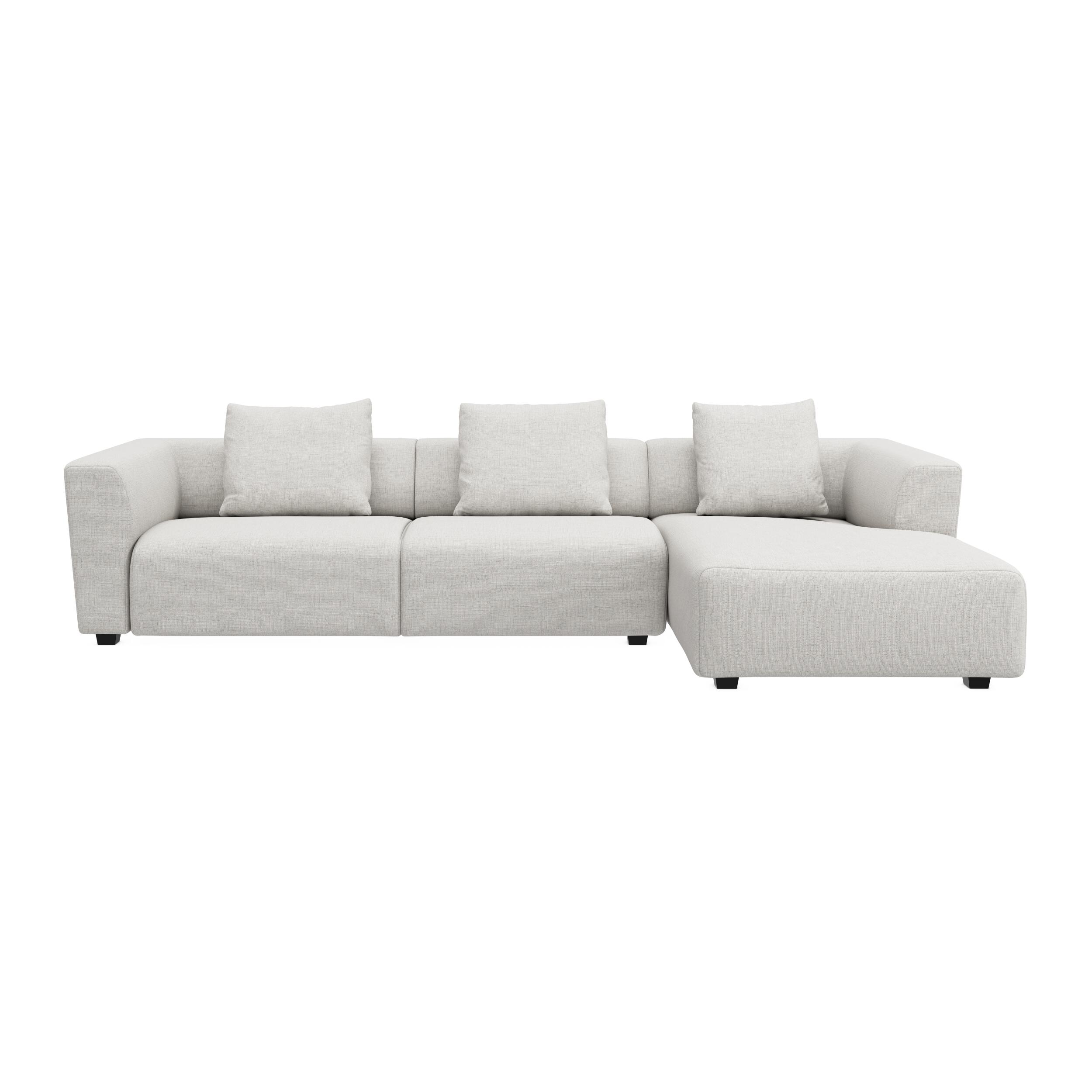 Solaro højrevendt sofa med chaiselong 