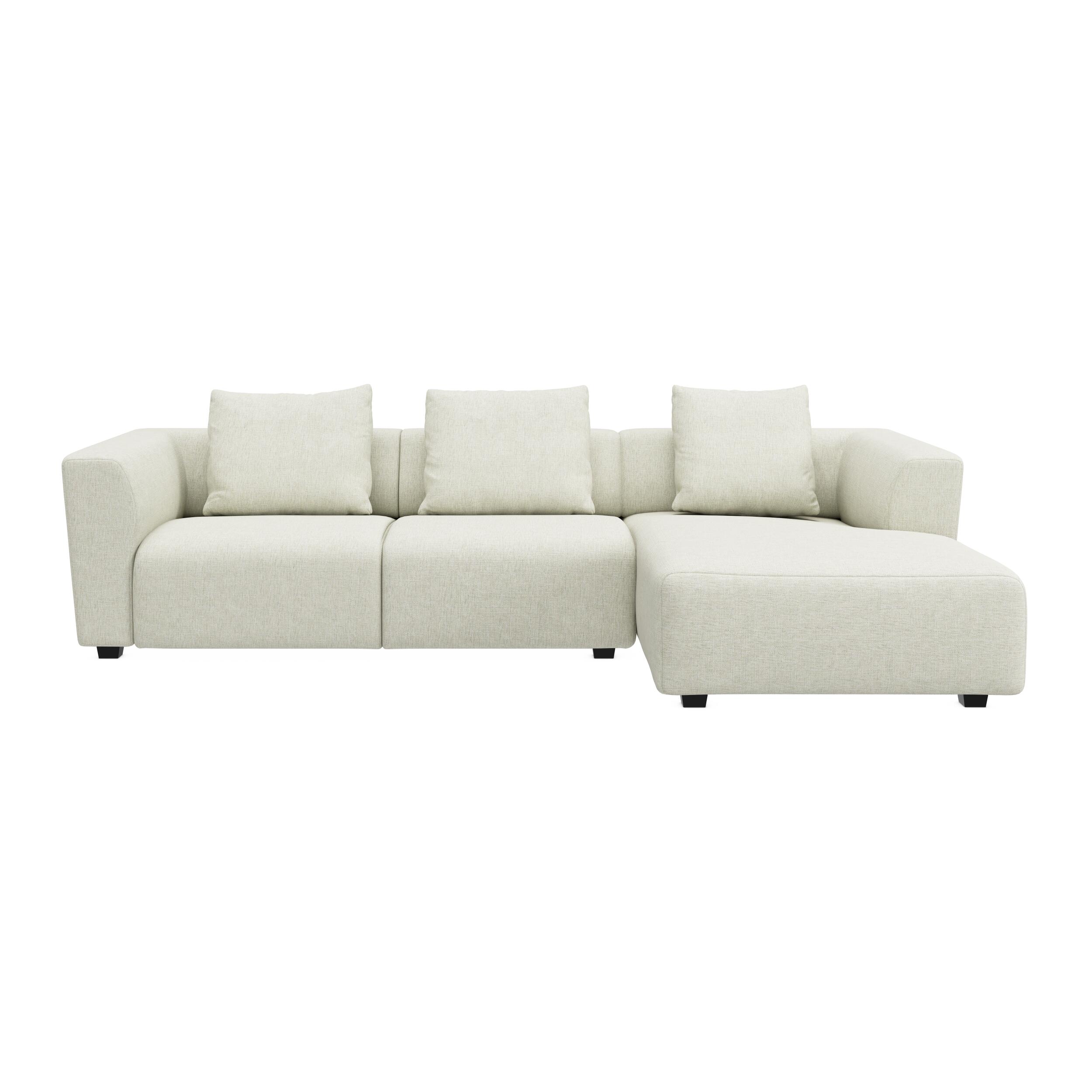 Solaro højrevendt sofa med chaiselong 