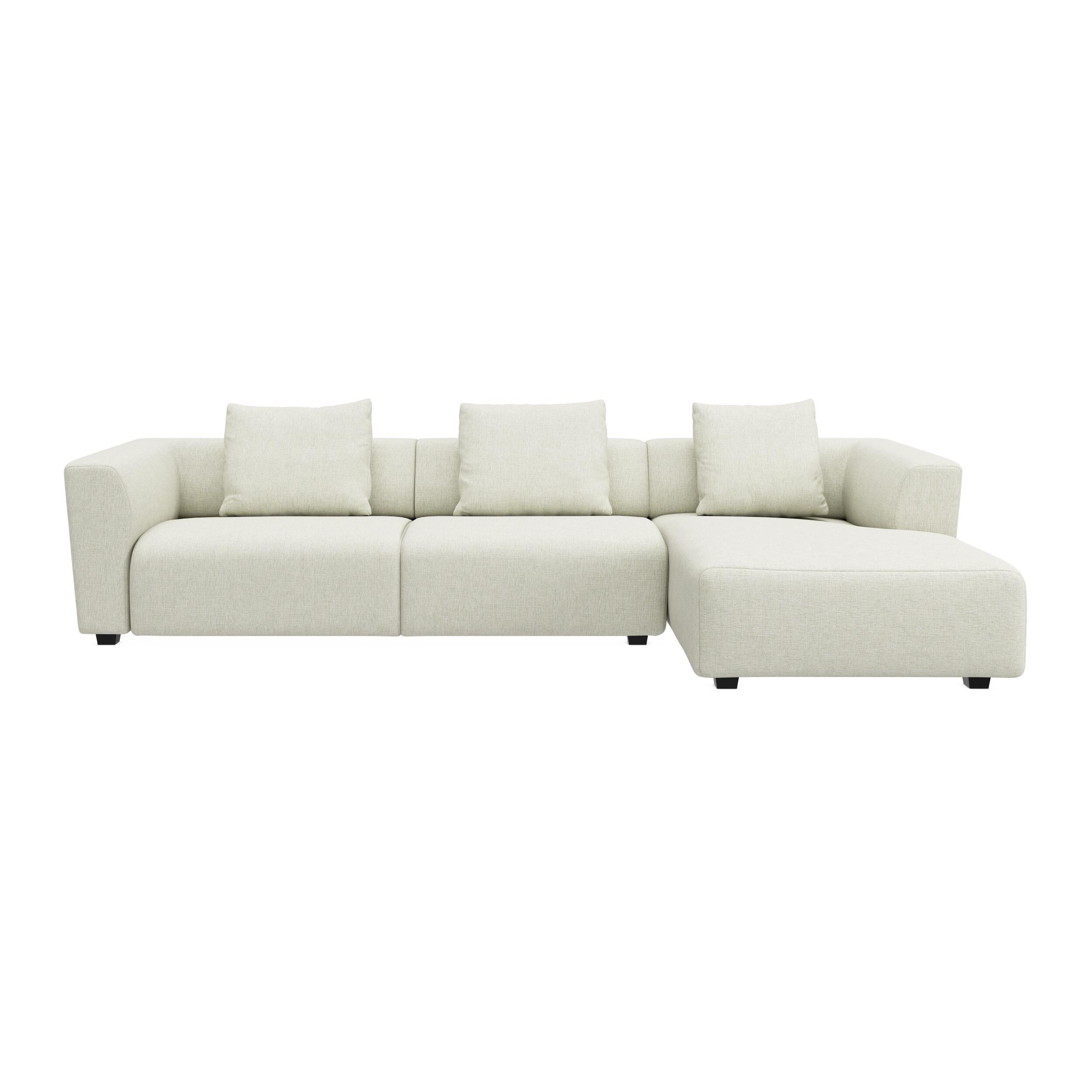 Solaro højrevendt sofa med chaiselong 