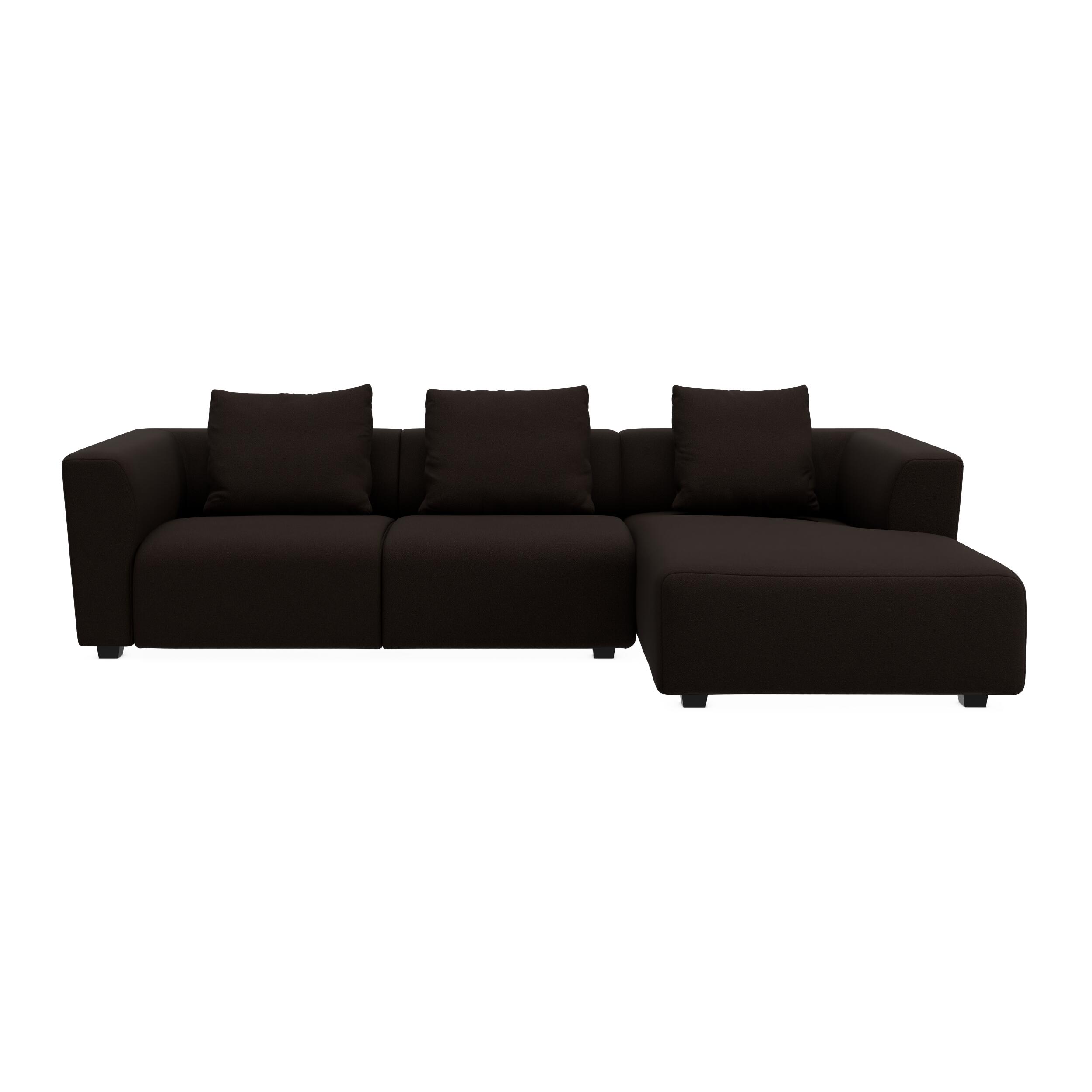 Solaro højrevendt sofa med chaiselong 