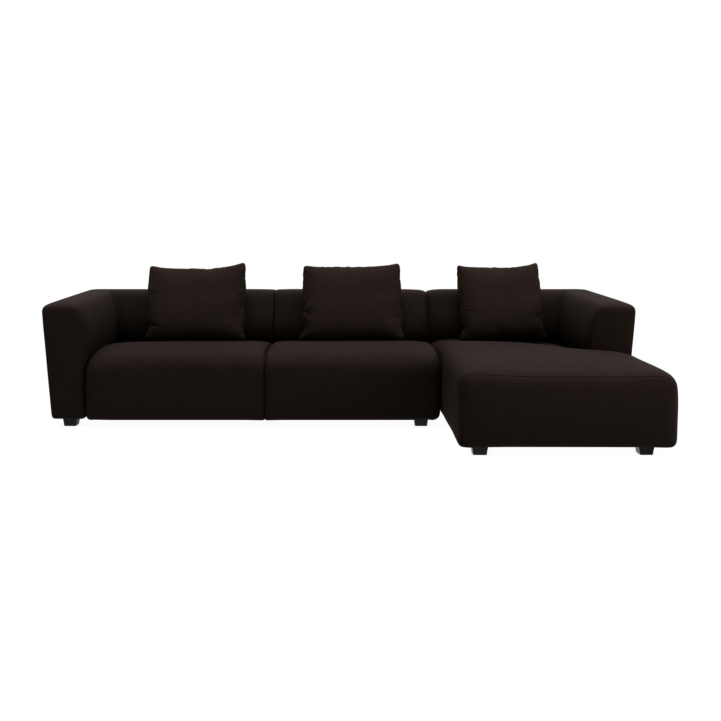 Solaro højrevendt sofa med chaiselong 
