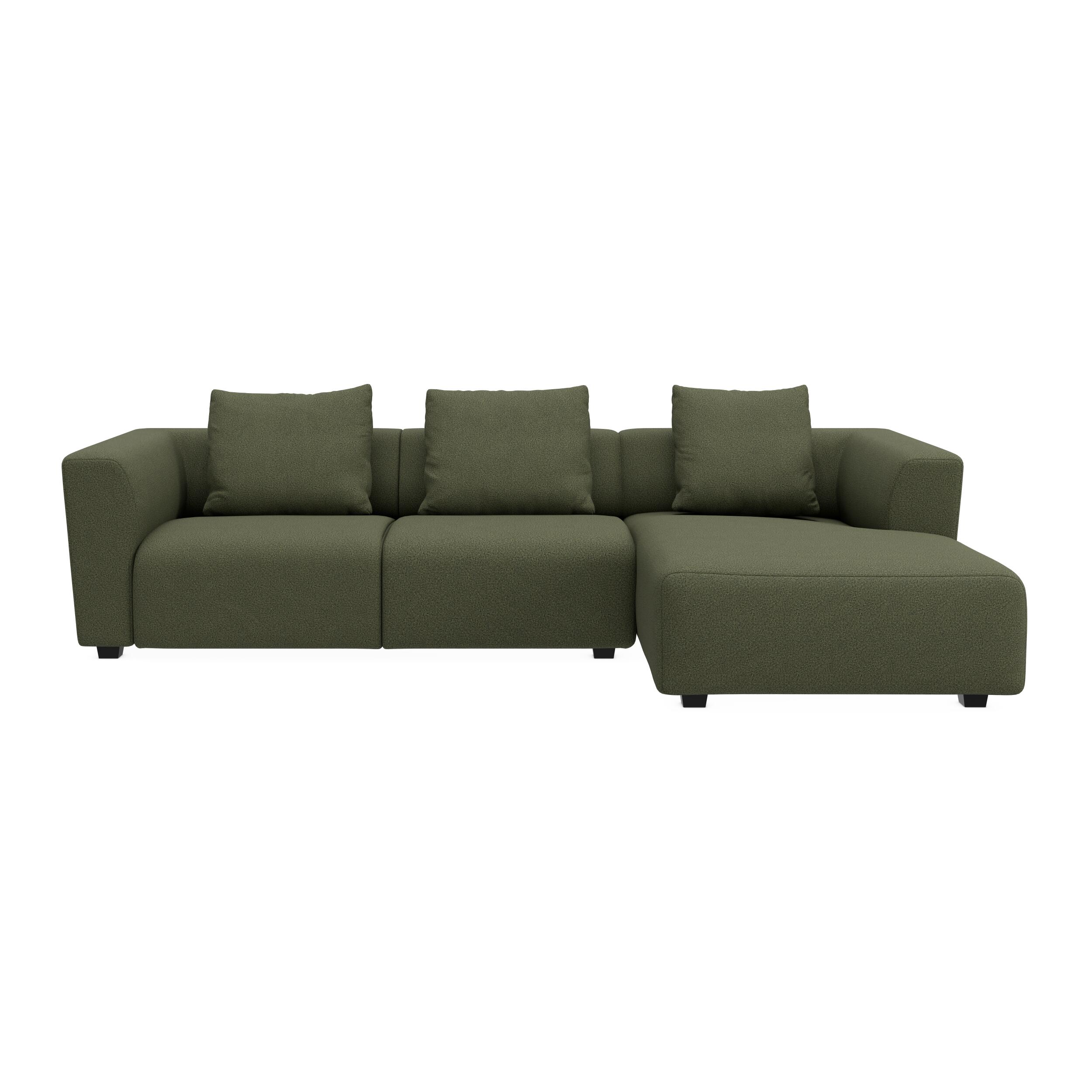 Solaro højrevendt sofa med chaiselong 
