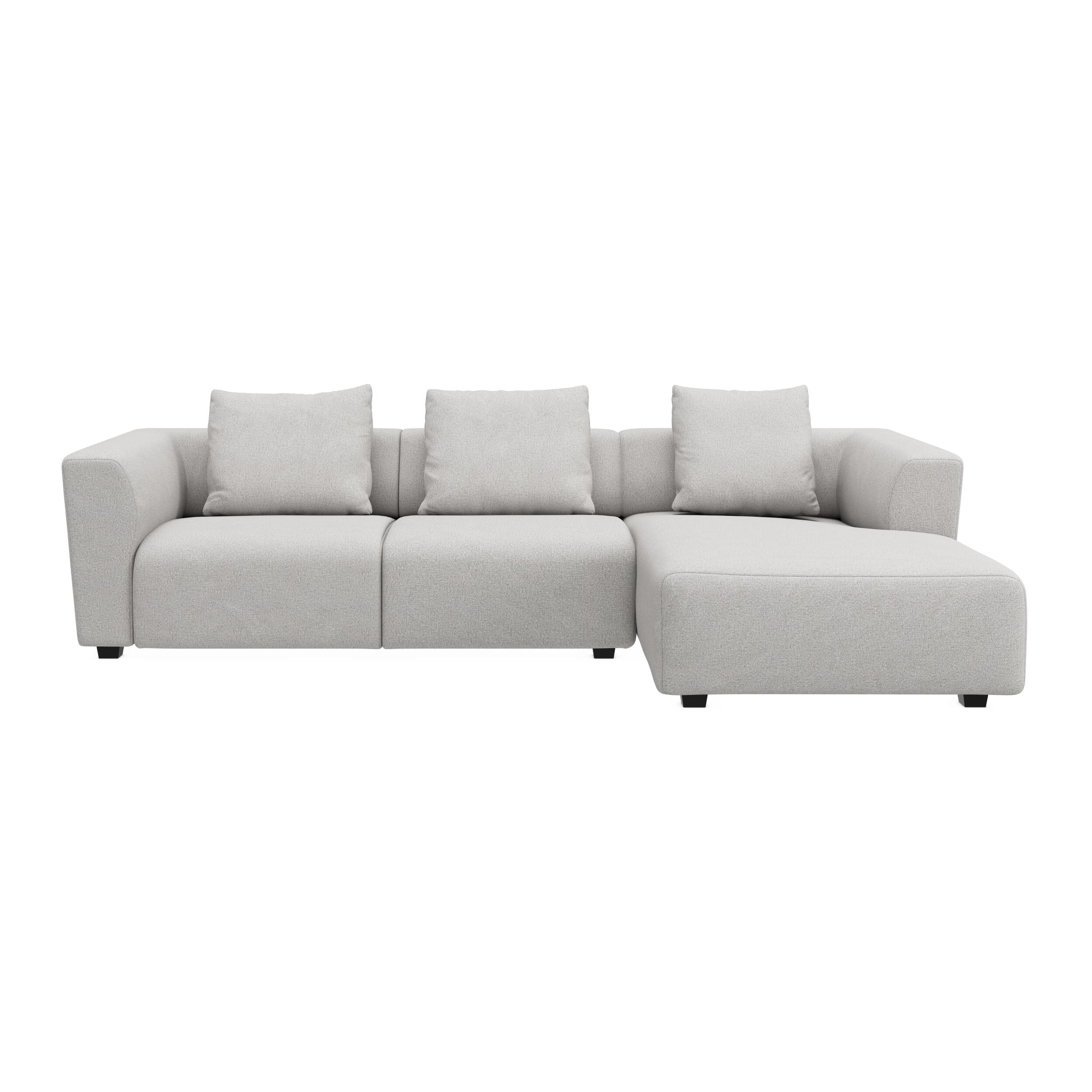 Solaro højrevendt sofa med chaiselong 