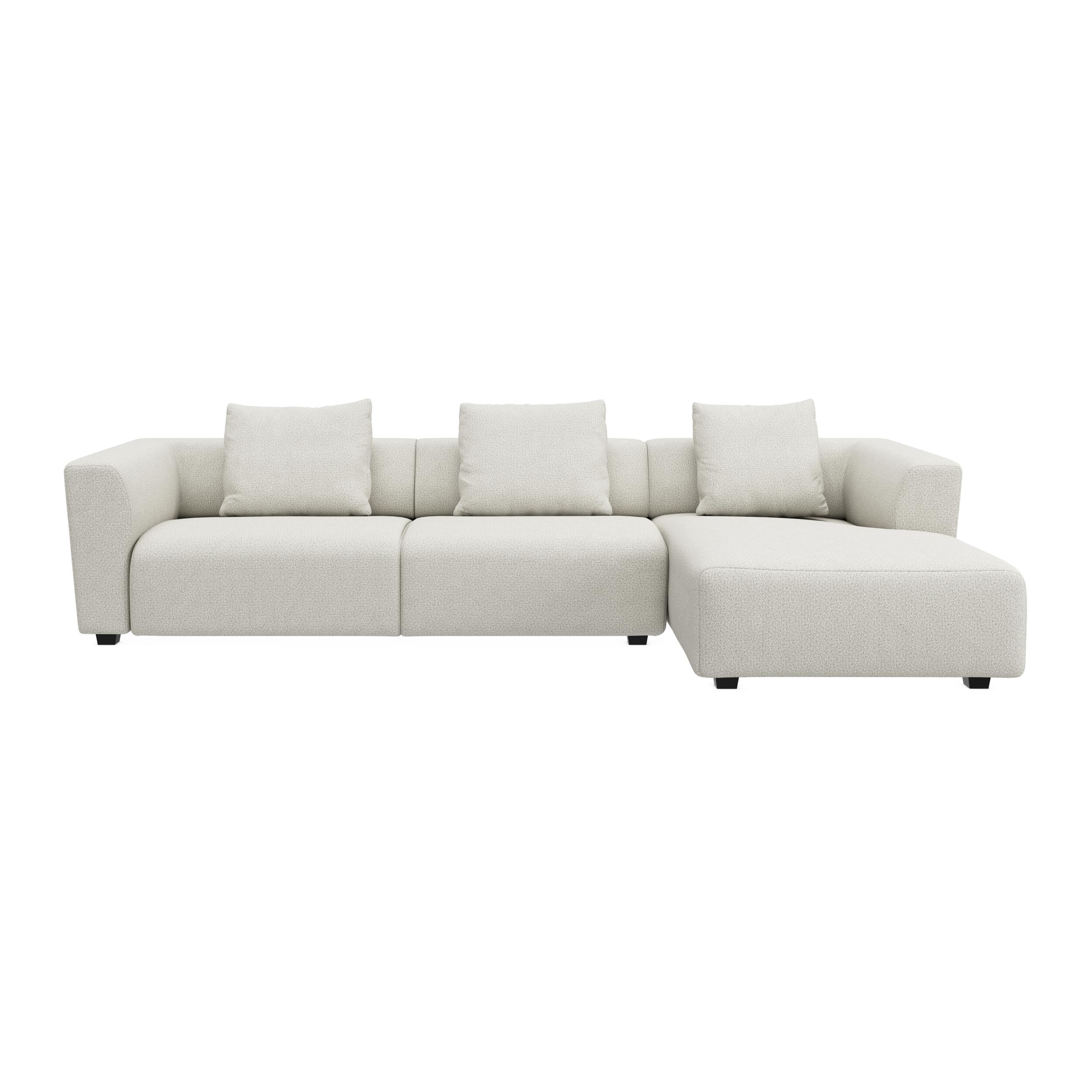 Solaro højrevendt sofa med chaiselong 
