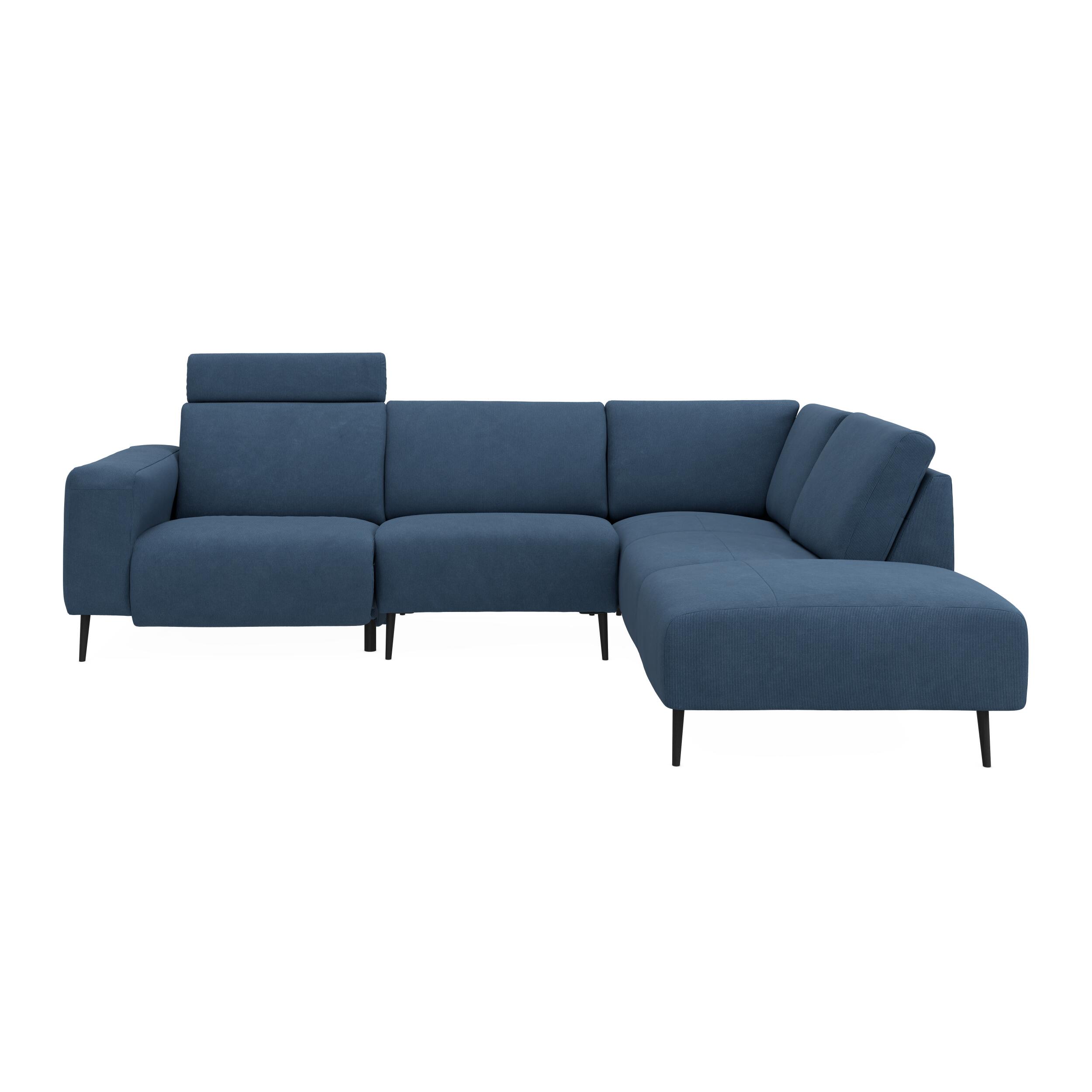 Remus højrevendt sofa med pufafslutning 