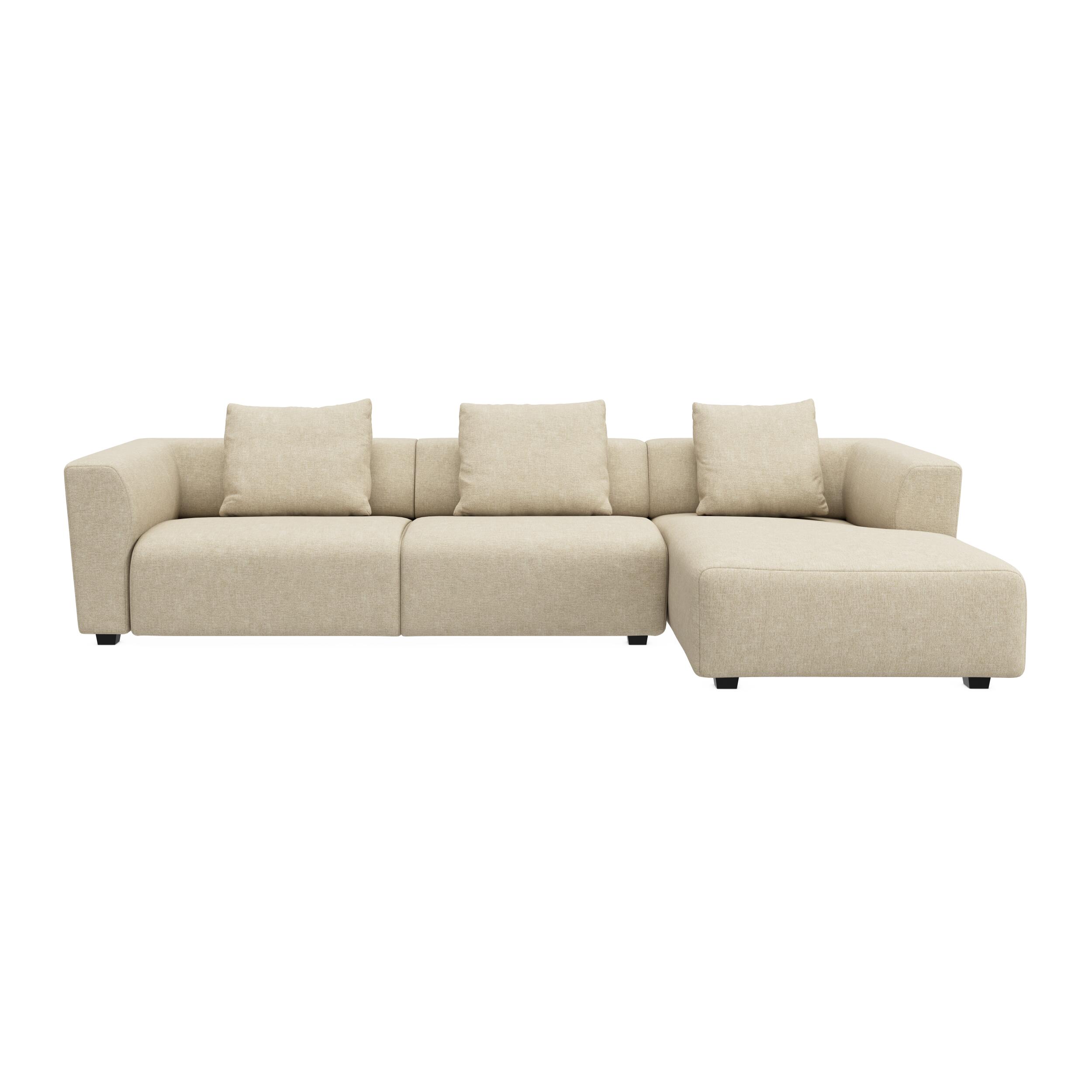 Solaro højrevendt sofa med chaiselong 
