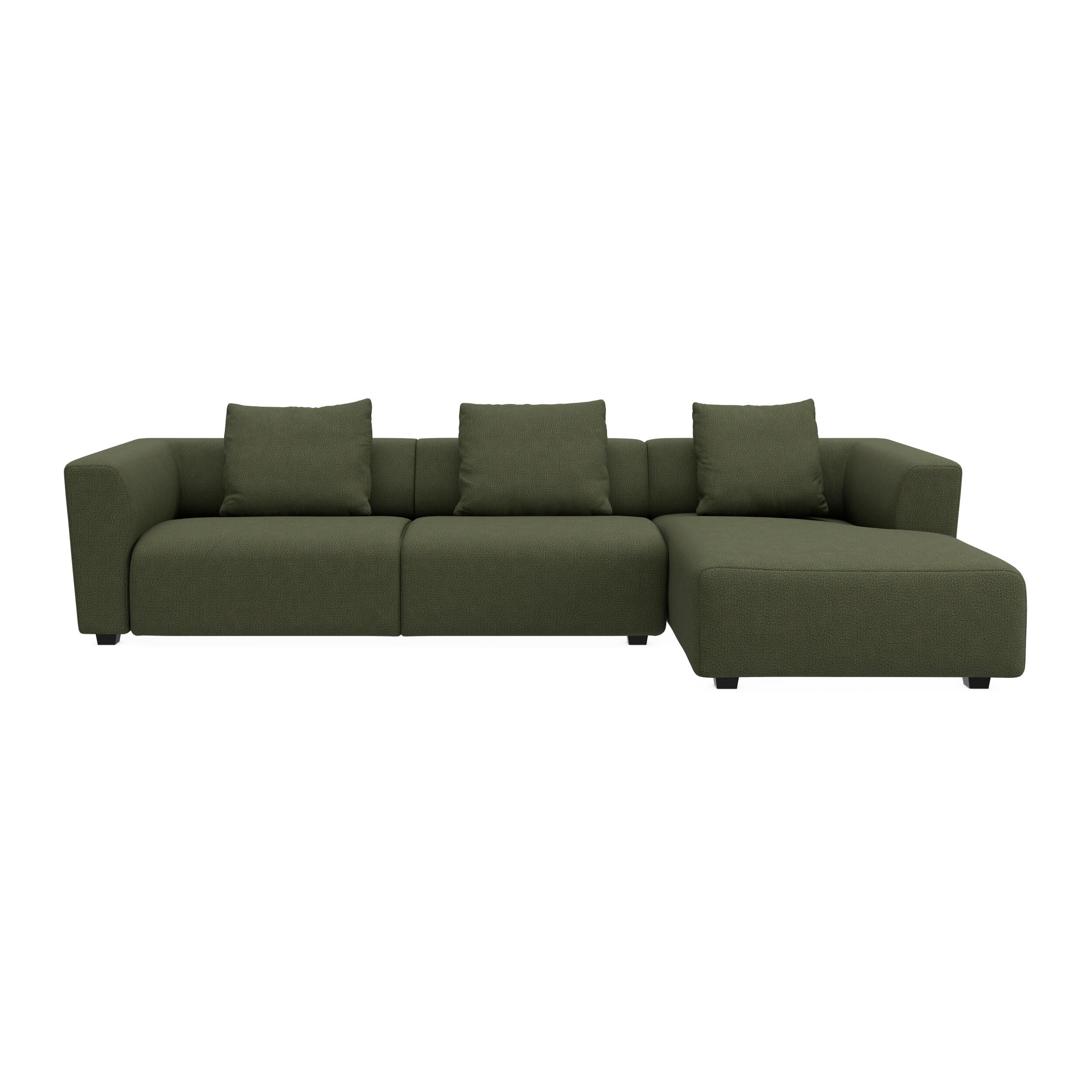 Solaro højrevendt sofa med chaiselong 