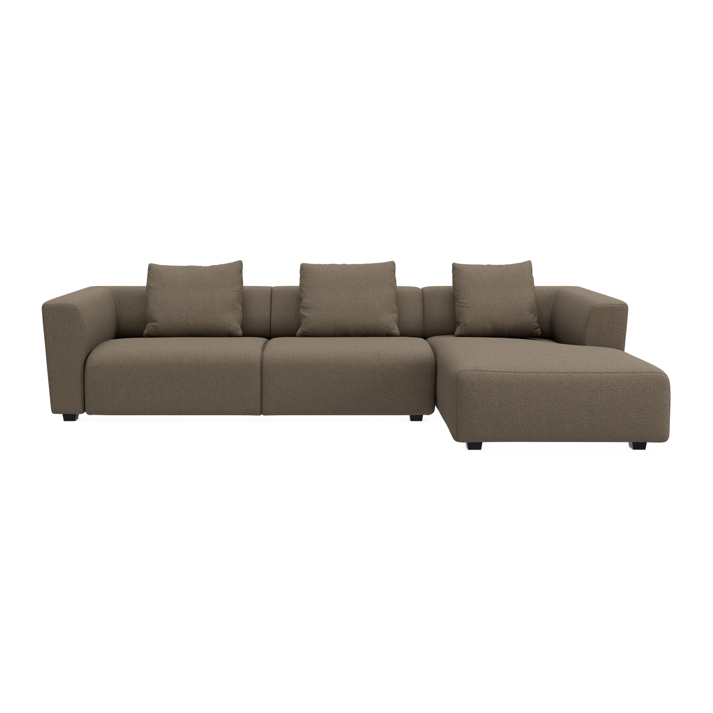 Solaro højrevendt sofa med chaiselong 