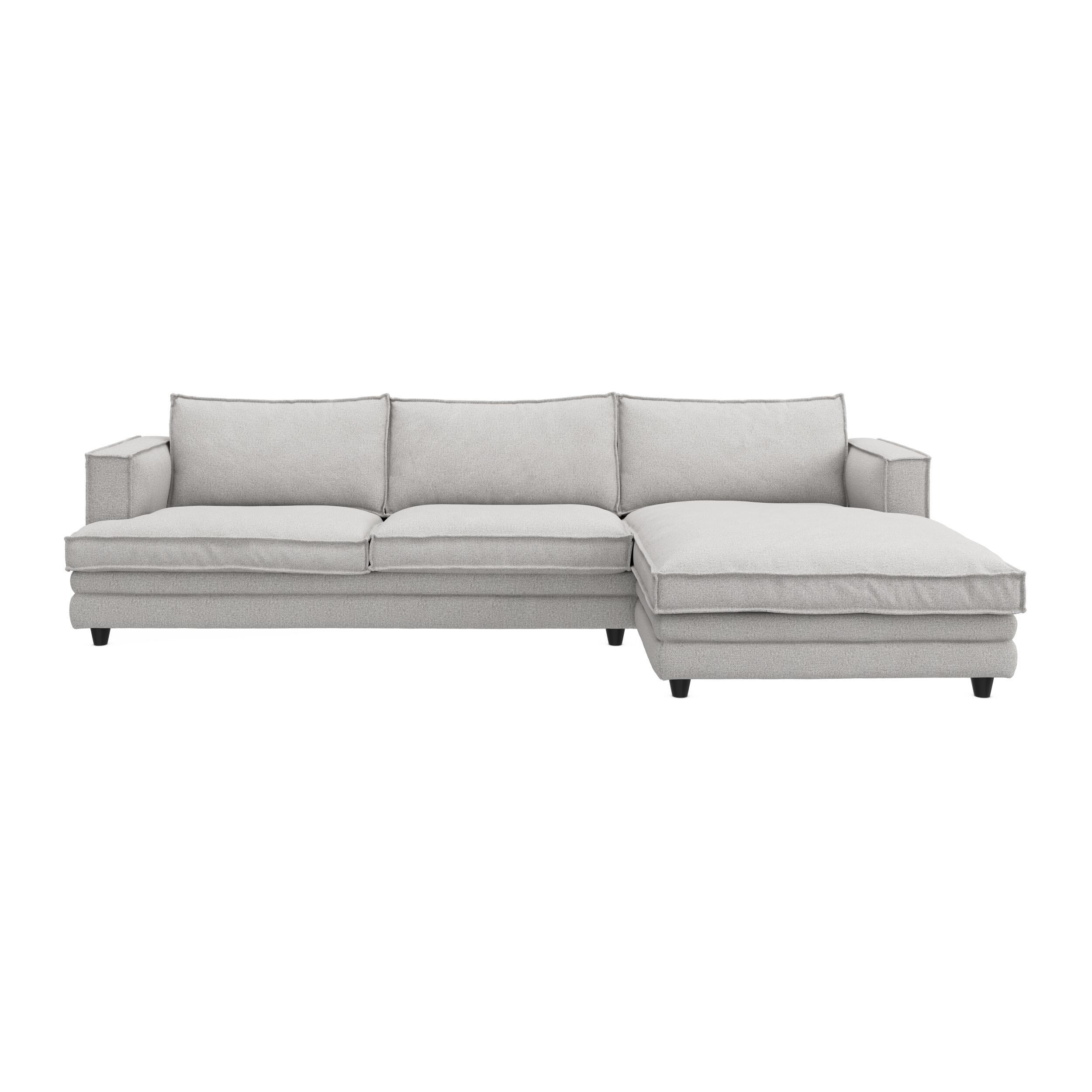 Agir højrevendt sofa med chaiselong 