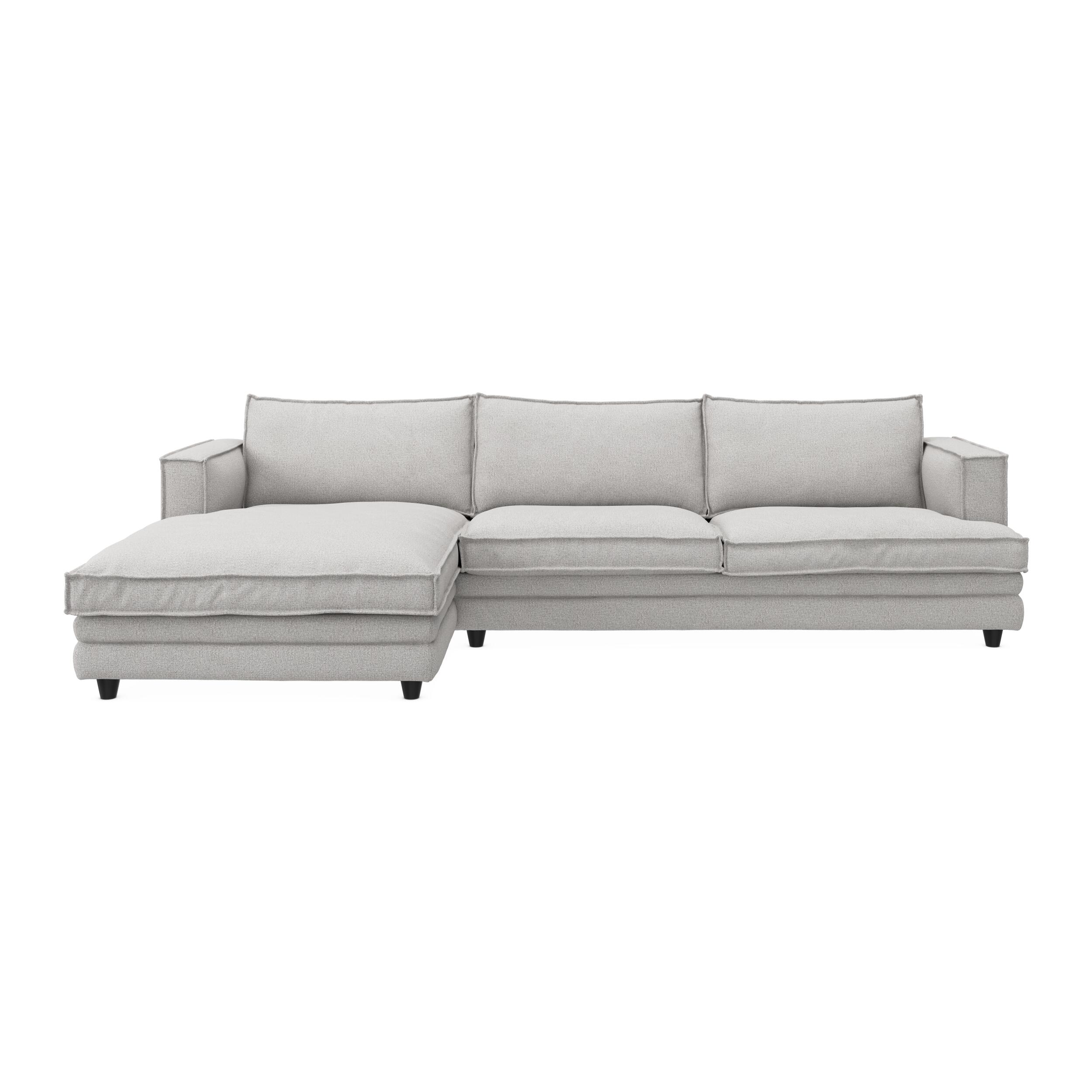 Agir venstrevendt sofa med chaiselong 