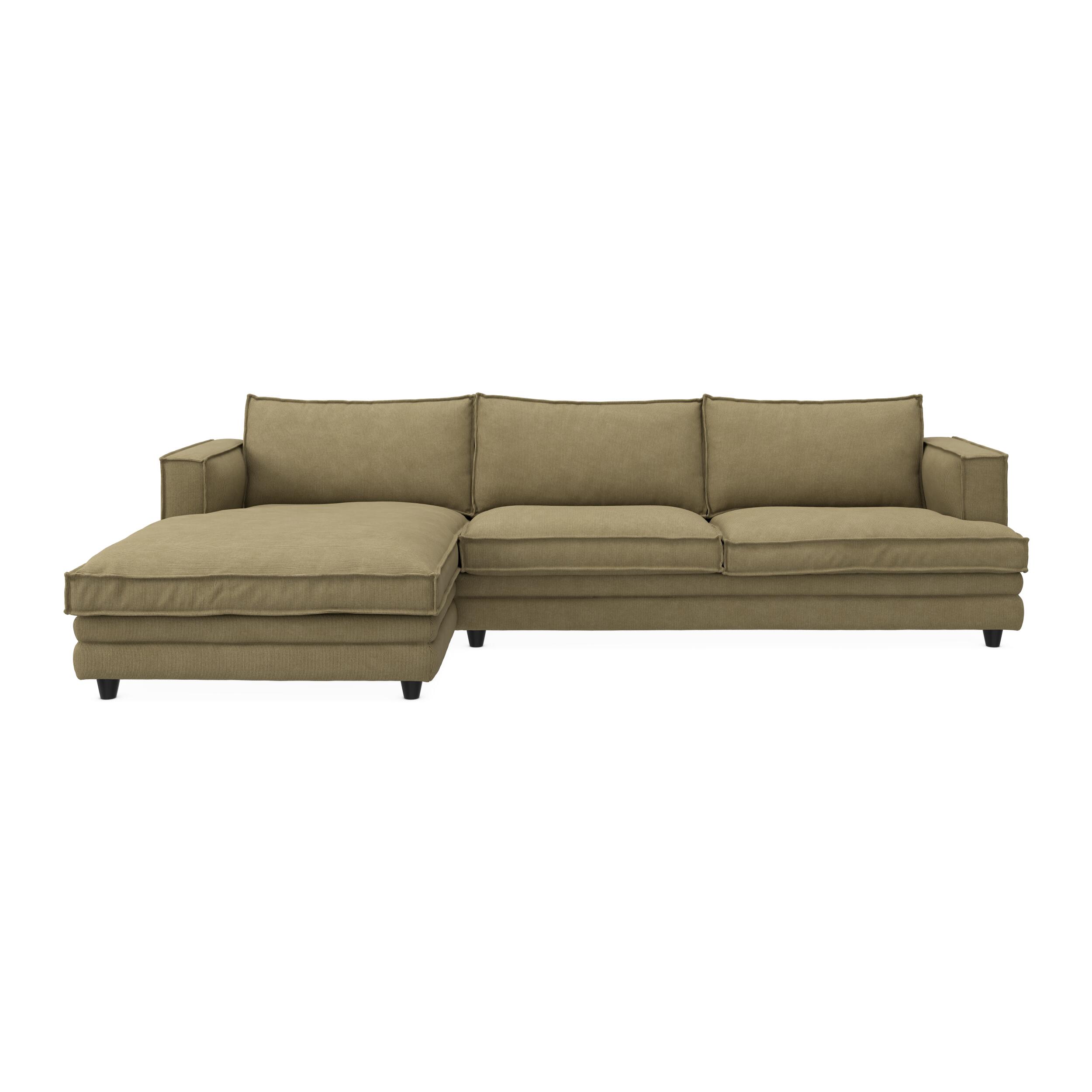 Agir venstrevendt sofa med chaiselong 