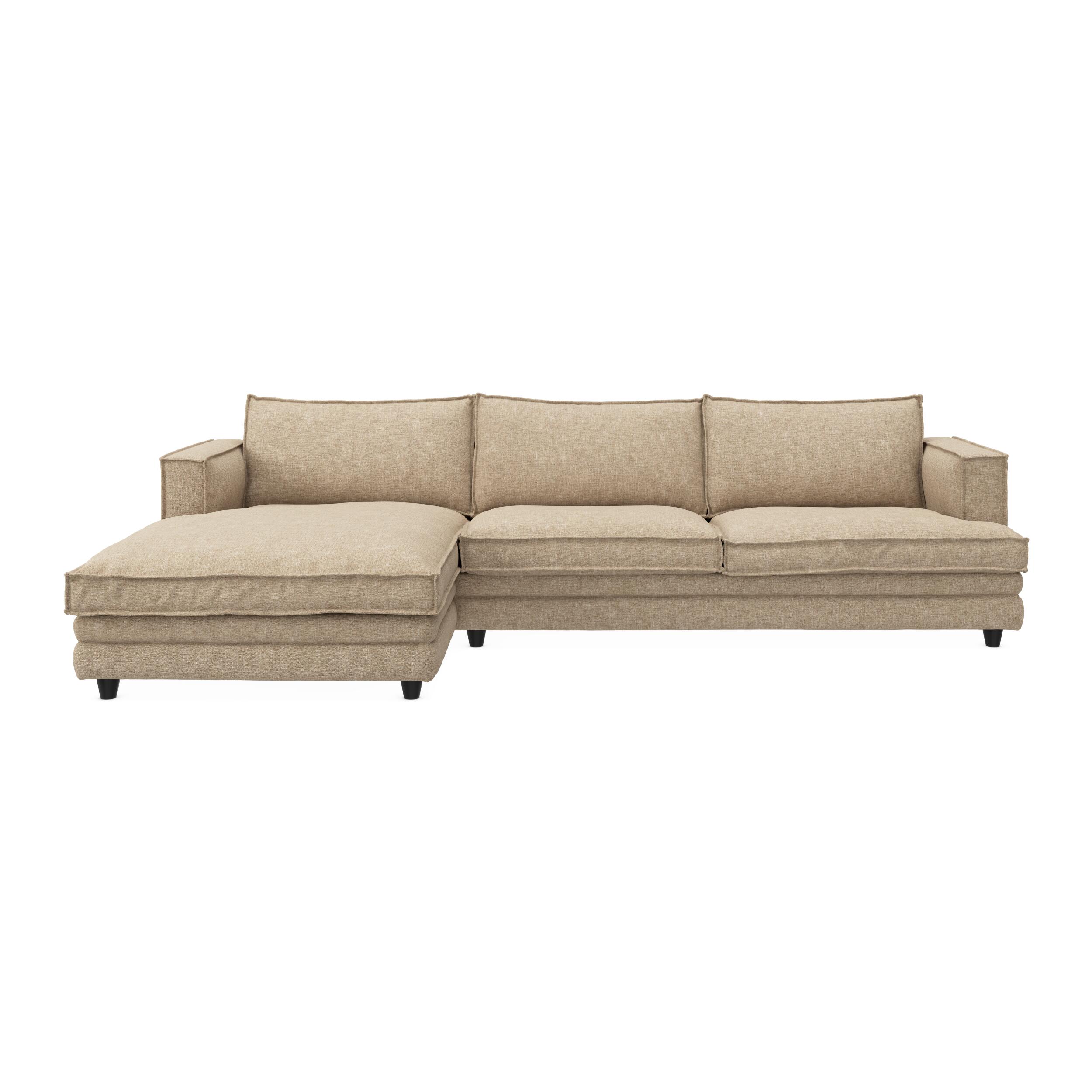 Agir venstrevendt sofa med chaiselong 