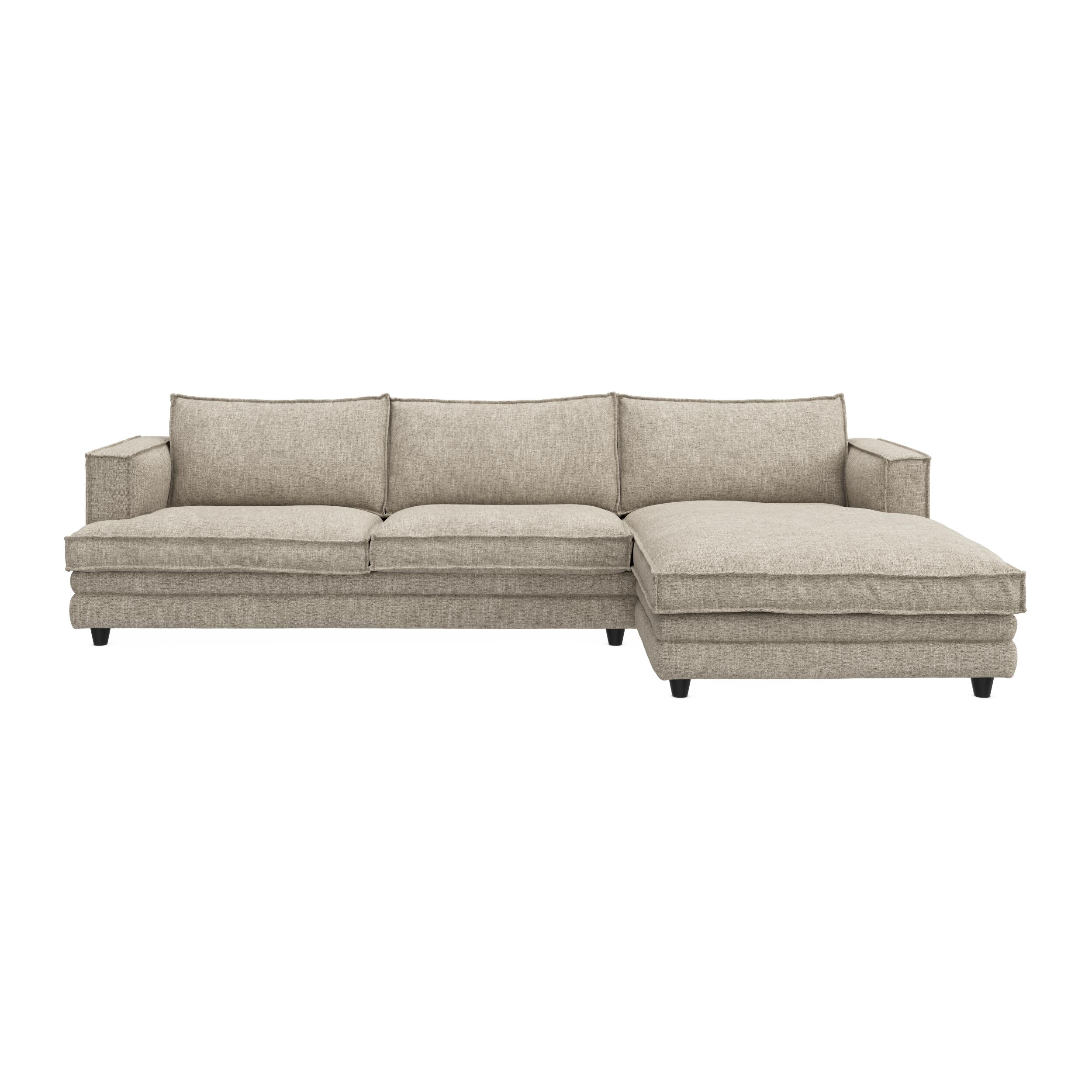 Agir højrevendt sofa med chaiselong 