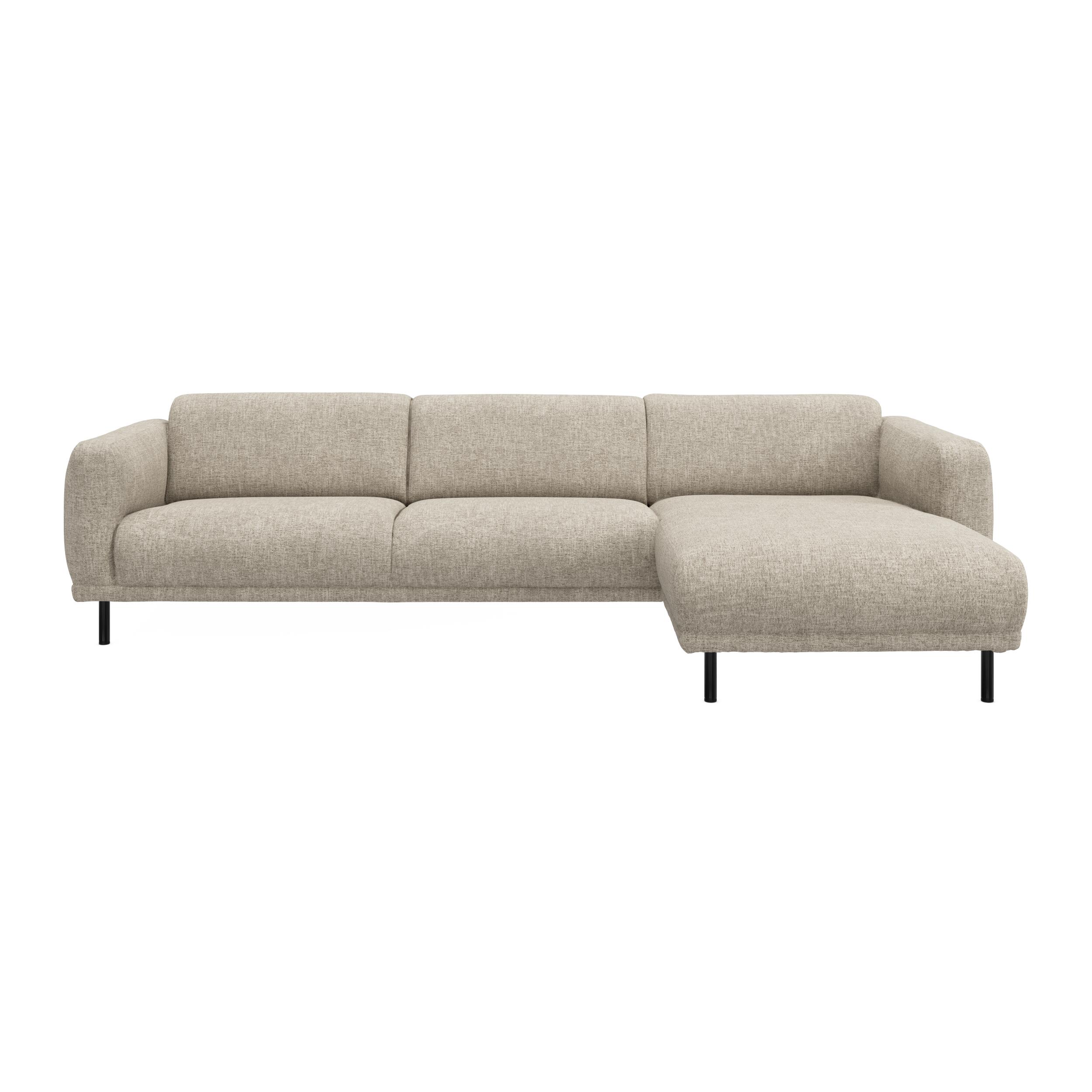 Parker højrevendt sofa med chaiselong 