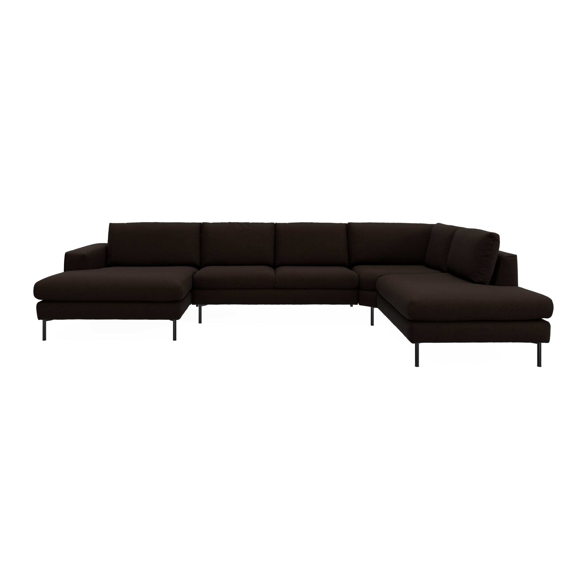 Nyland venstrevendt hjørnesofa med chaiselong 