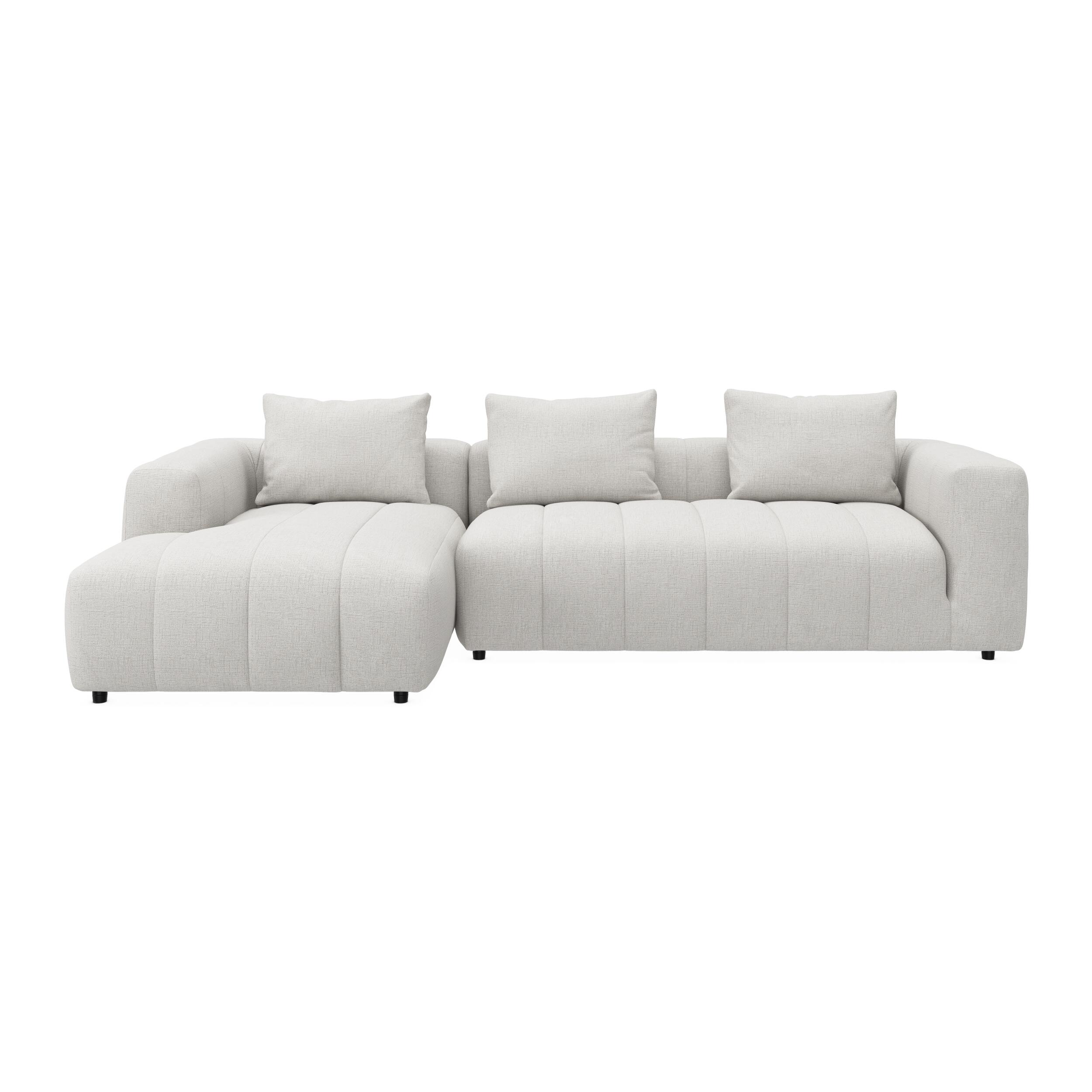 Ingvar venstrevendt sofa med chaiselong 
