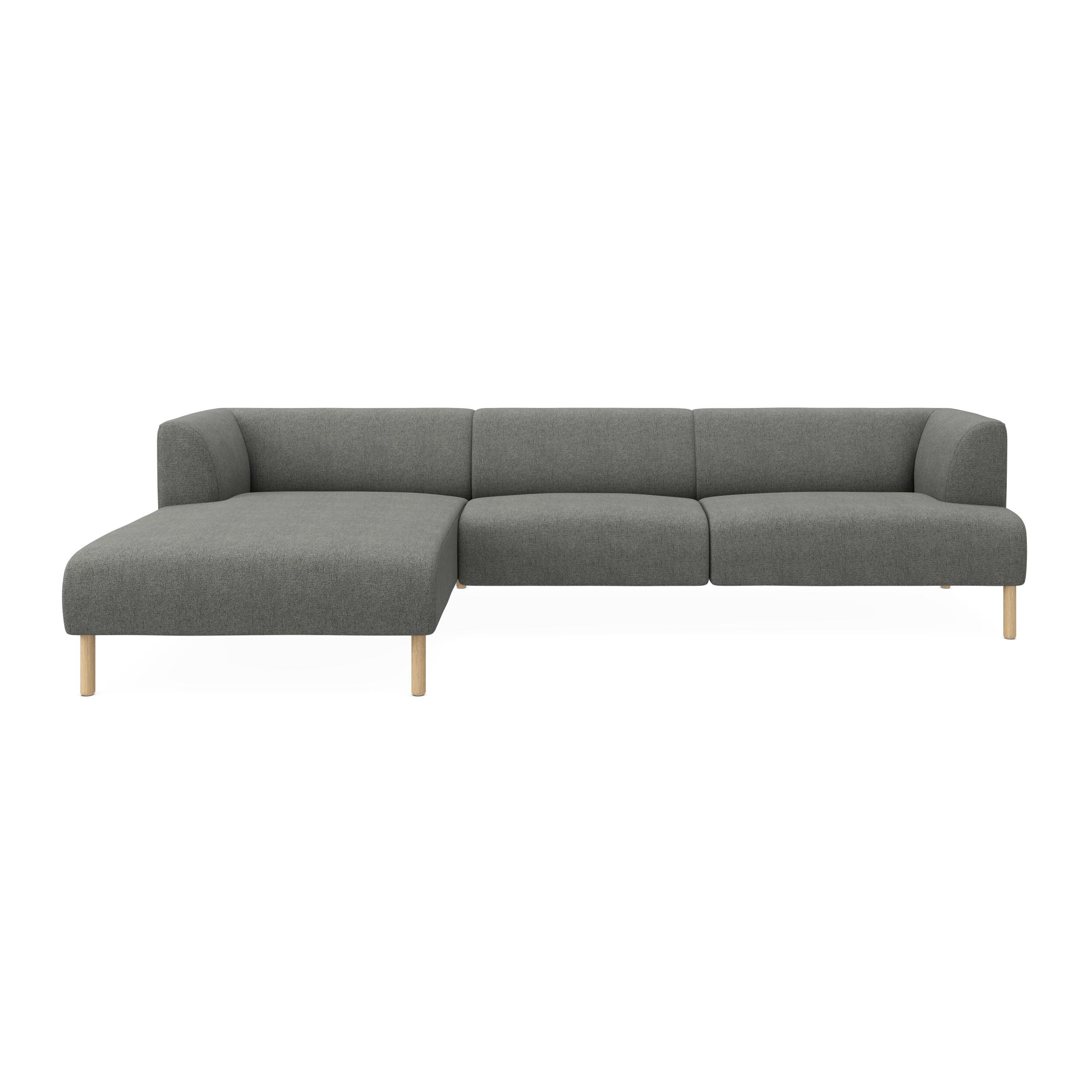 Teron venstrevendt sofa med chaiselong 