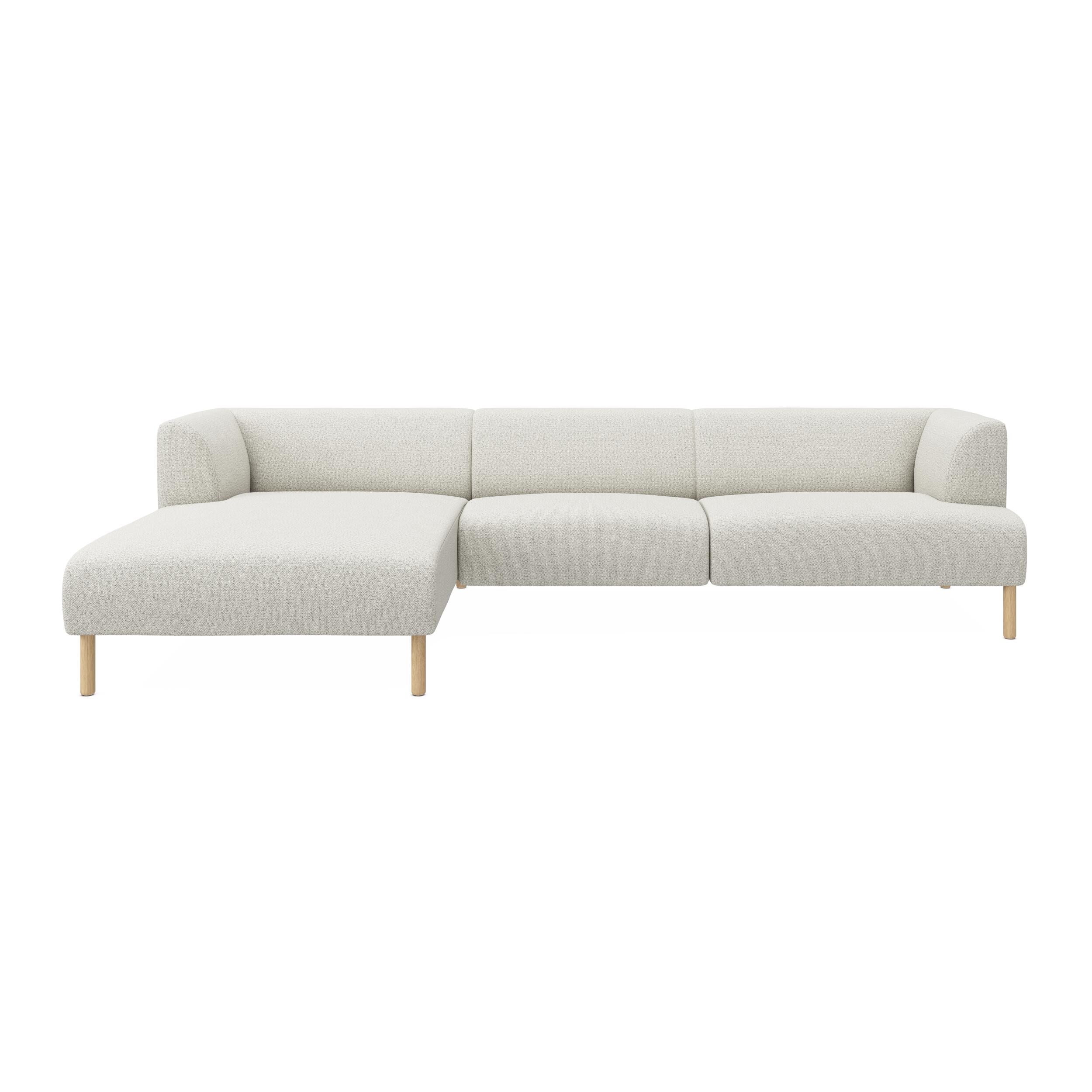 Teron venstrevendt sofa med chaiselong 
