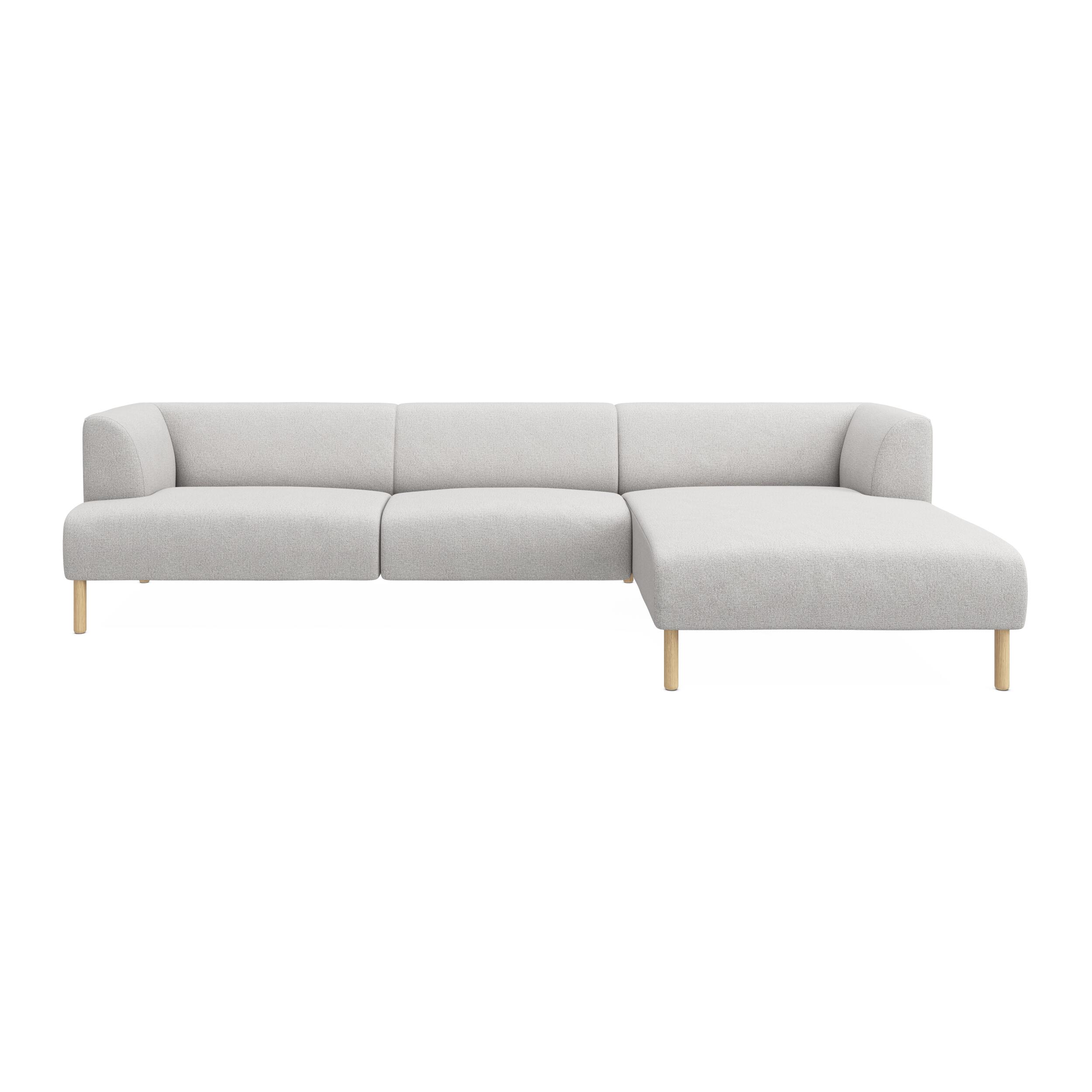 Teron højrevendt sofa med chaiselong 