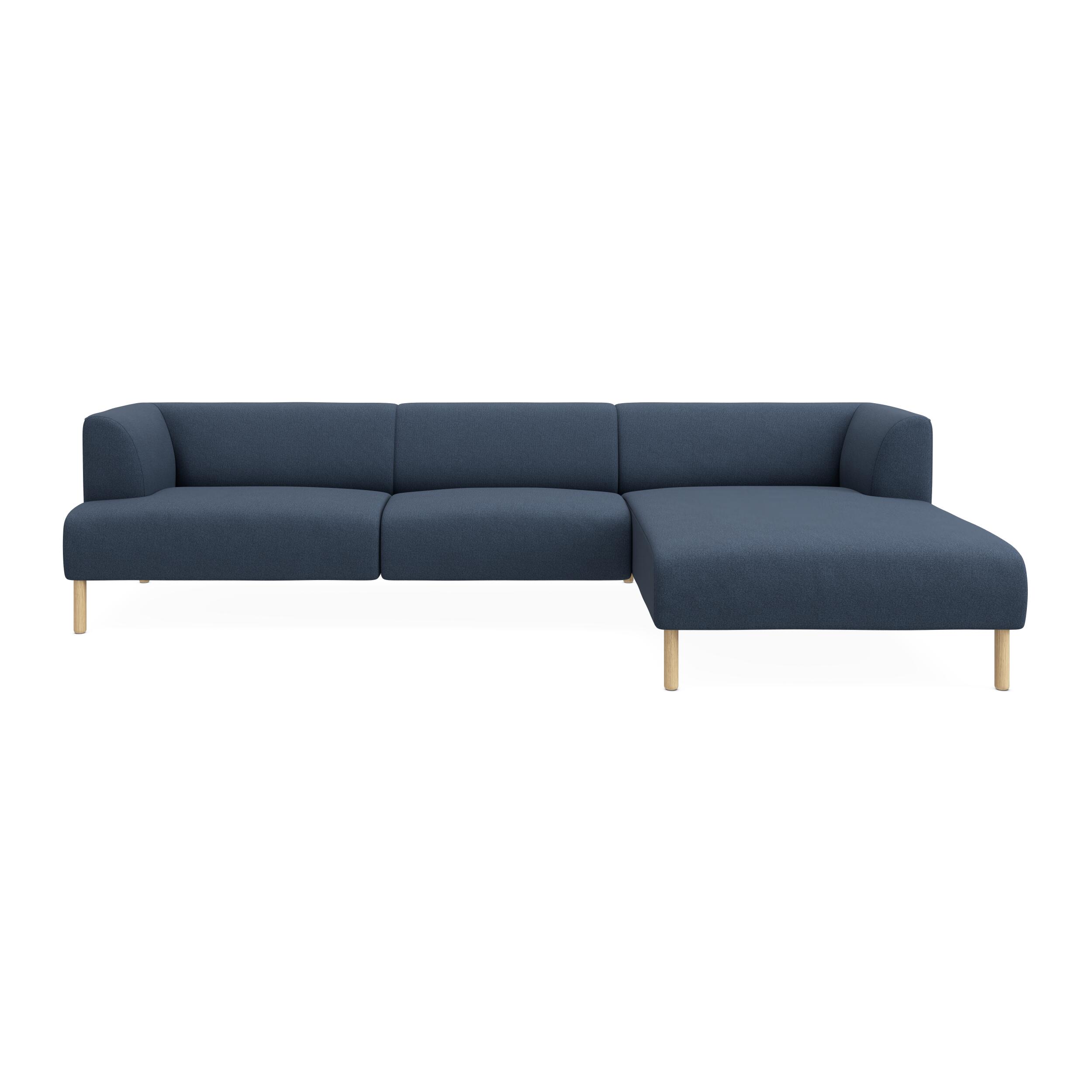 Teron højrevendt sofa med chaiselong 