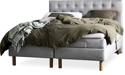 Dunlopillo Pure inkl. 8 cm Original duo topmadras, 180 x 200 cm elevationsseng